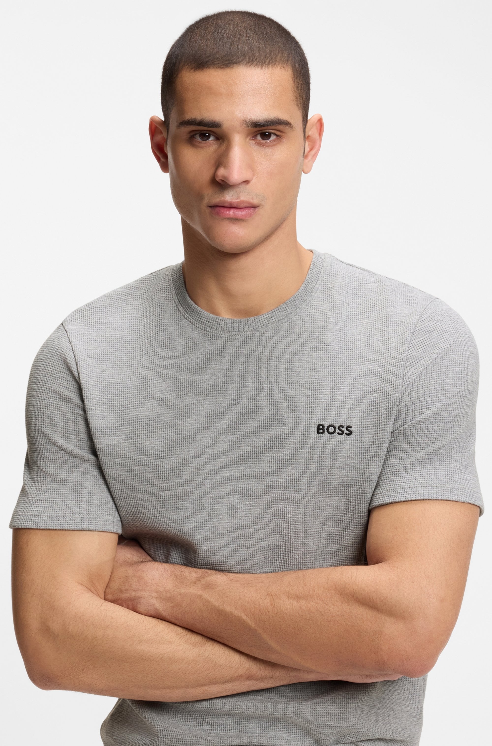 BOSS Haut de pyjama »Waffle T-Shirt«