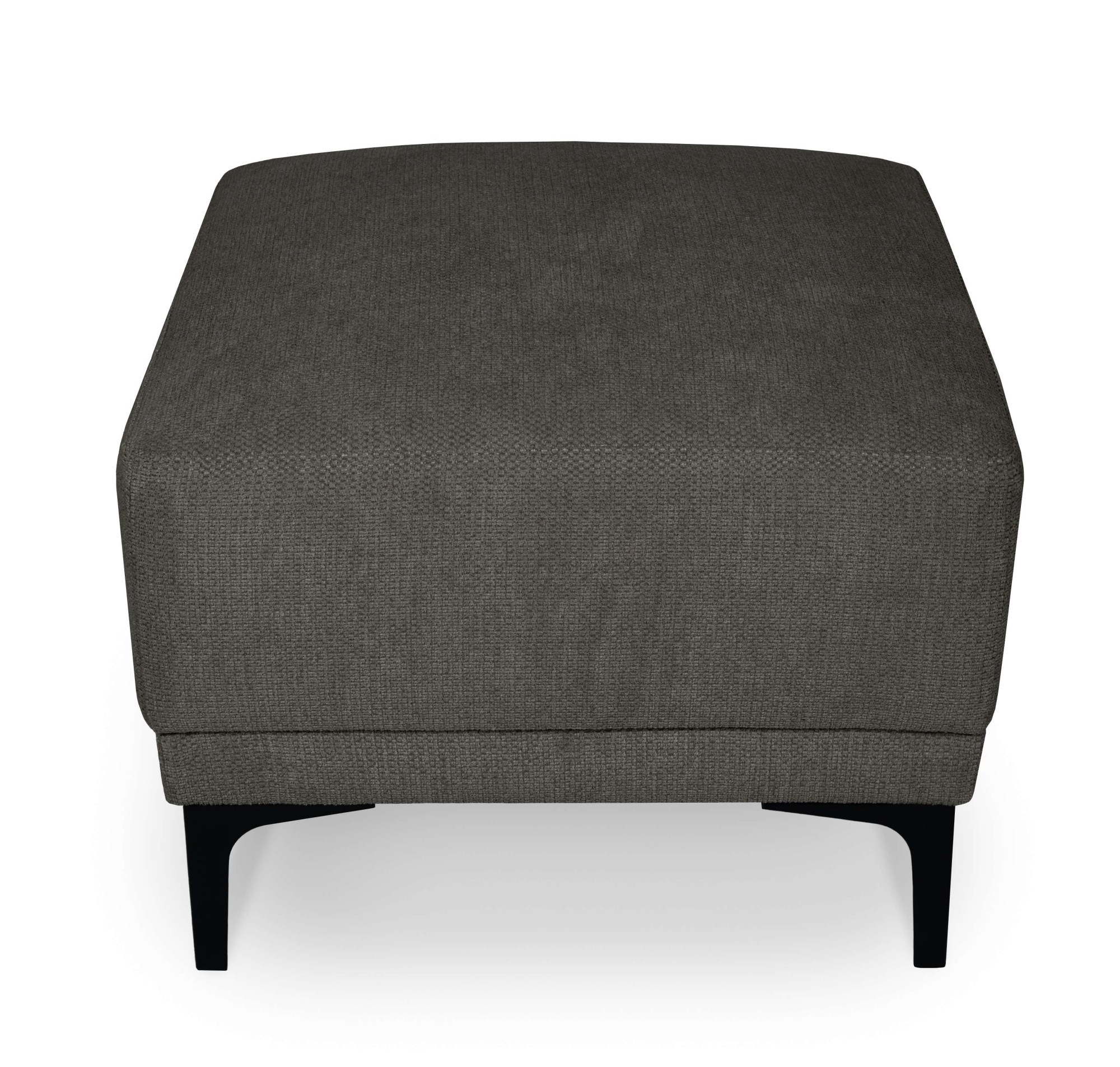 GOODproduct Polsterhocker »Xander« 1 Stk. tlg. Breite 58 cm, Soft-Touch Chenille, schwarze Metallfüsse