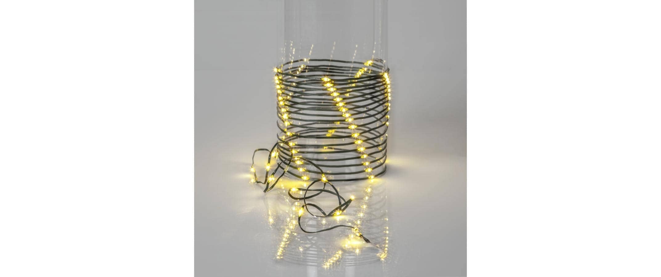 Parforce Traditional Hunting Guirlande lumineuse »Solar Dew Drop Micro, 100 LEDs, 740 cm«
