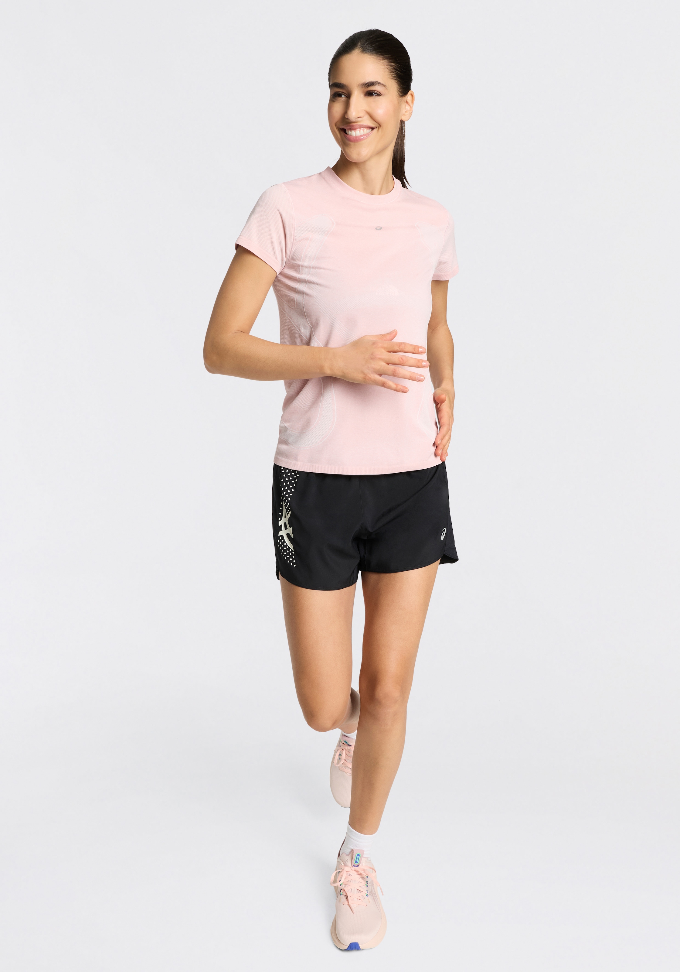 Asics Laufshirt »ROAD SEAMLESS SS TOP« nahtlose Strickkonstruktion, mit ACTIBREEZE™ Technologie