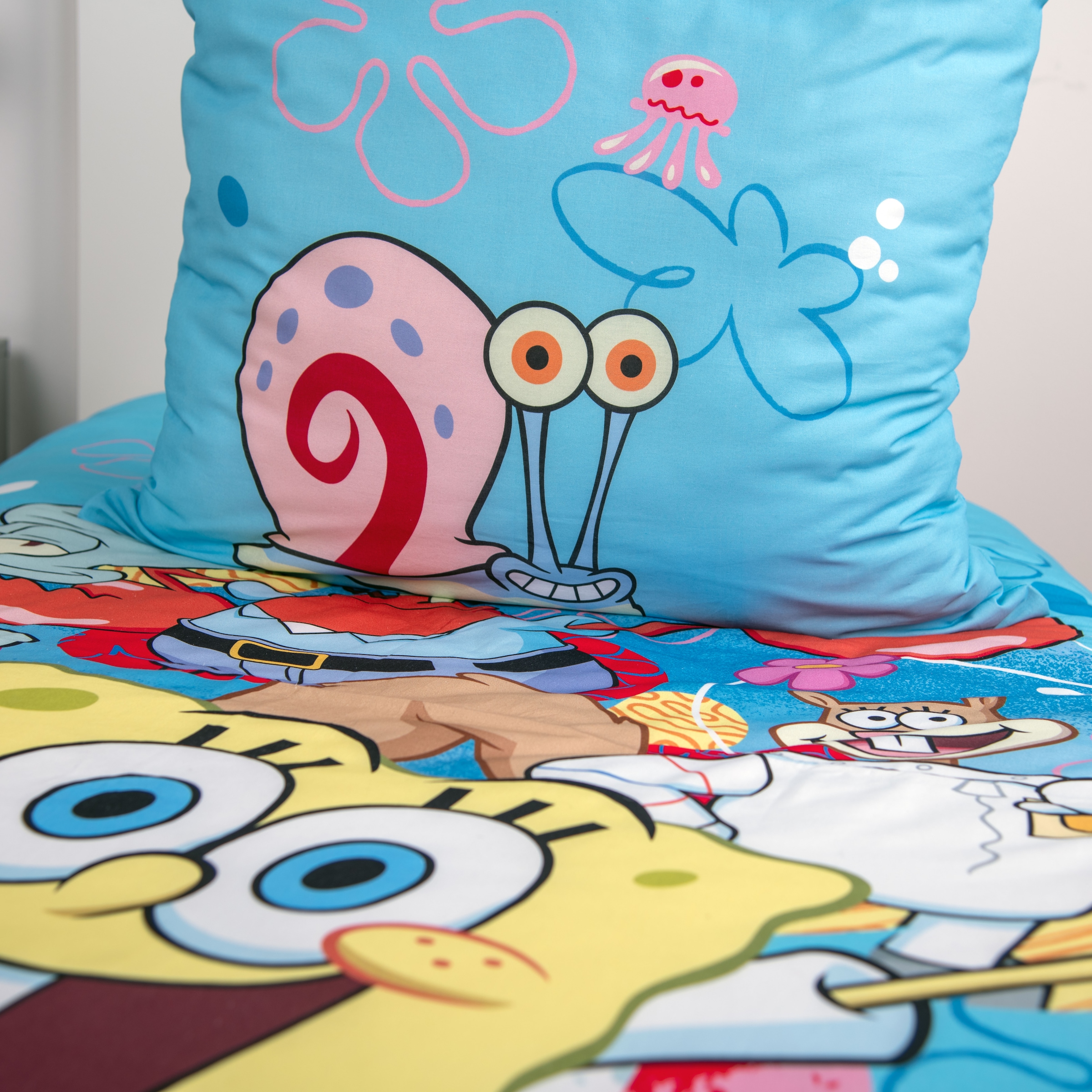 Sponge Bob Bettwäsche »Sponge Bob« 2 Stk. Wendebettwäsche