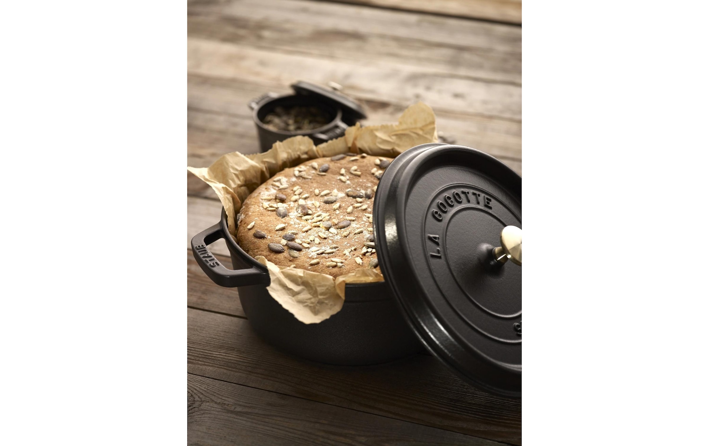 STAUB Rôtissoire »Cocotte« robust, langlebig, perfekte Hitzeverteilung, Aromaregen-Deckel