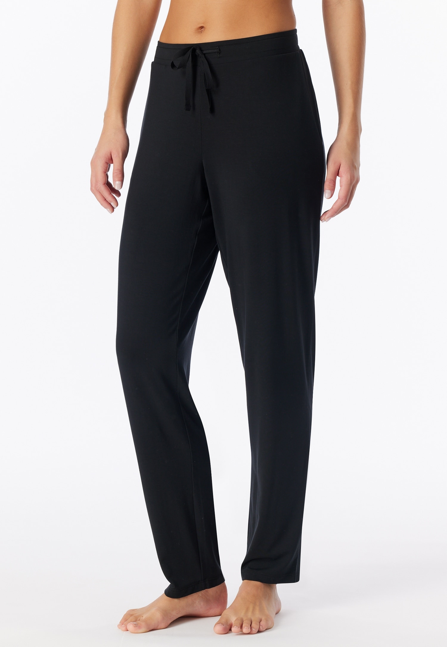 Schiesser Pyjamahose »Mix + Relax«  weicher Single-Jersey, Gummizug, Bindeband