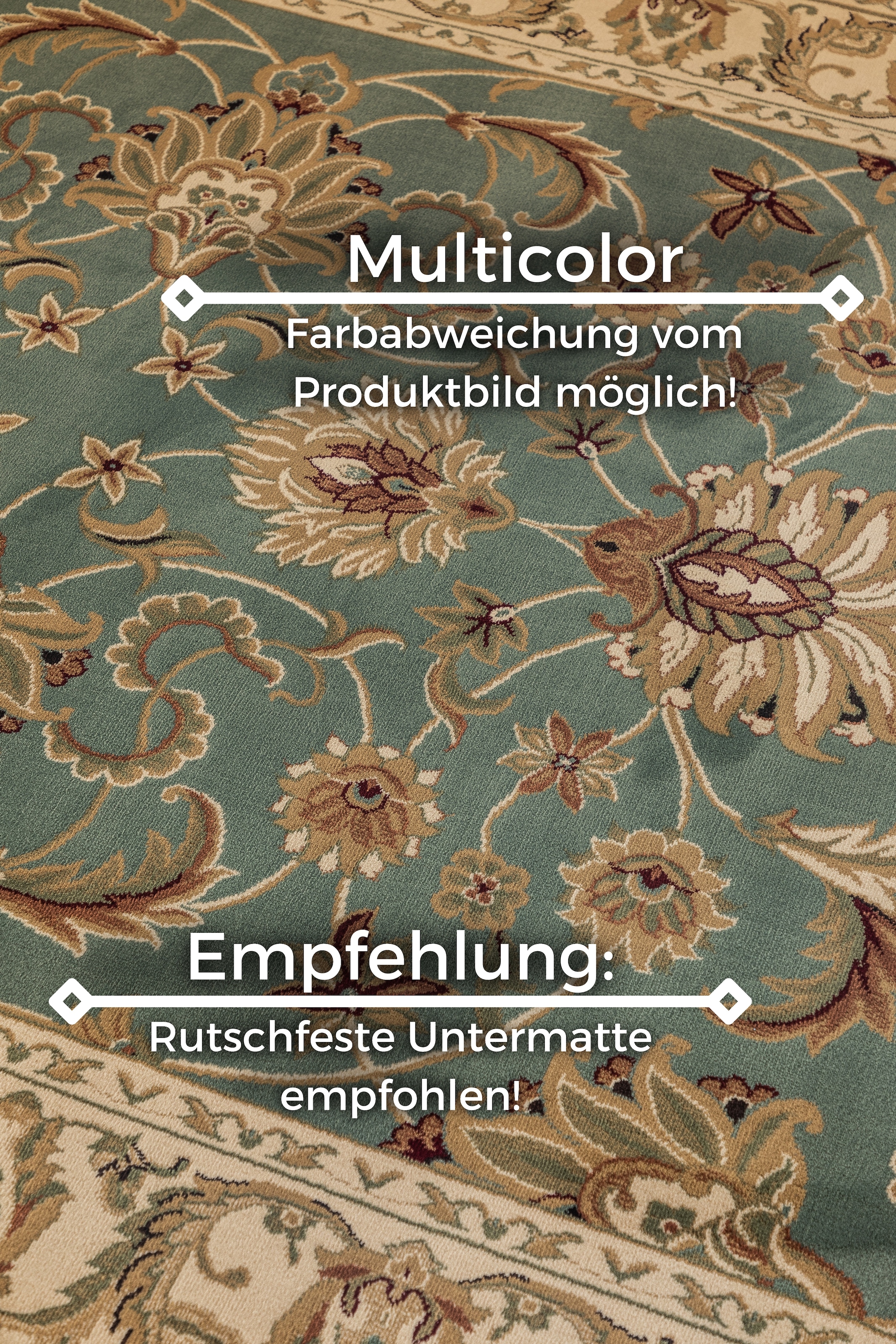 HANSE Home Tapis »Harirud« Rectangulaire 8 mm Höhe Orient Optik, strapazierfähig, pflegeleicht, robust