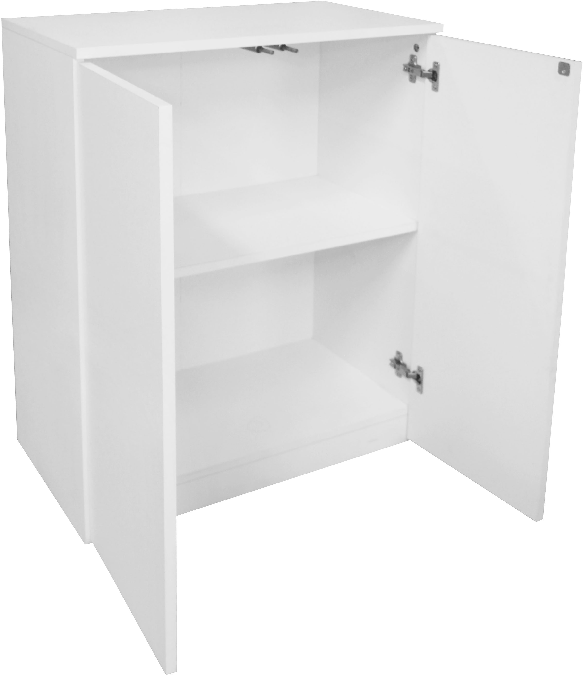 GOODproduct Aktenschrank »Jarvie« Mehrzweckschrank, Push-to-open, 2 Fächer, 60x80 cm