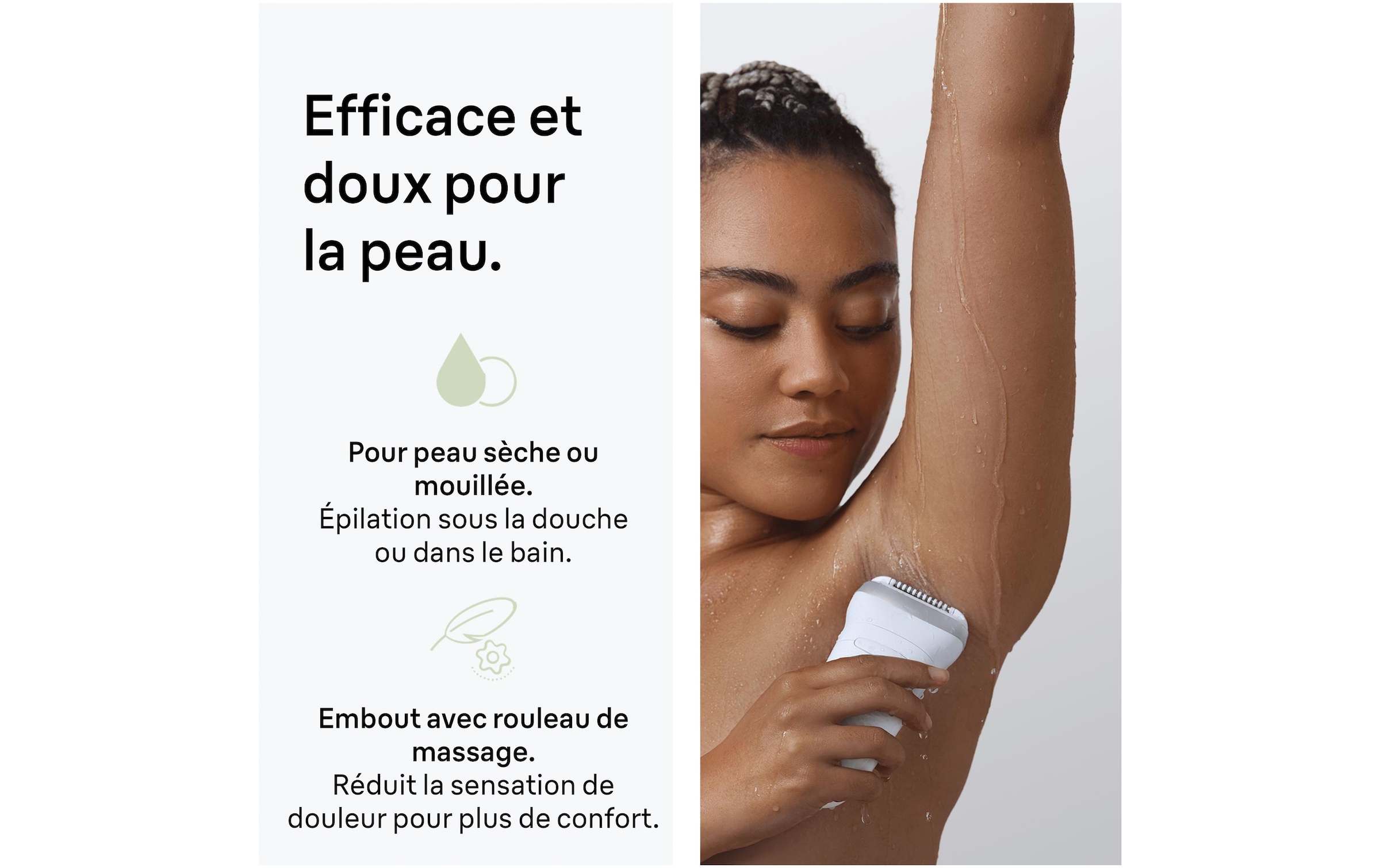 Braun Épilateur »Silk-épil 7 SE7-241« Wet & Dry, inklusive Rasieraufsatz, Trimmeraufsatz und Bikini-Trimmer