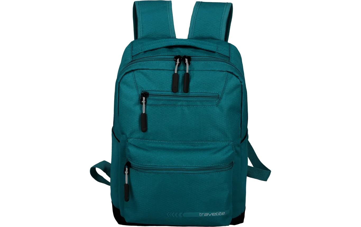 travelite Sac à dos »KICK OFF« avec compartiment pour ordinateur portable – idéal comme sac à dos de loisirs, travail, école et voyage