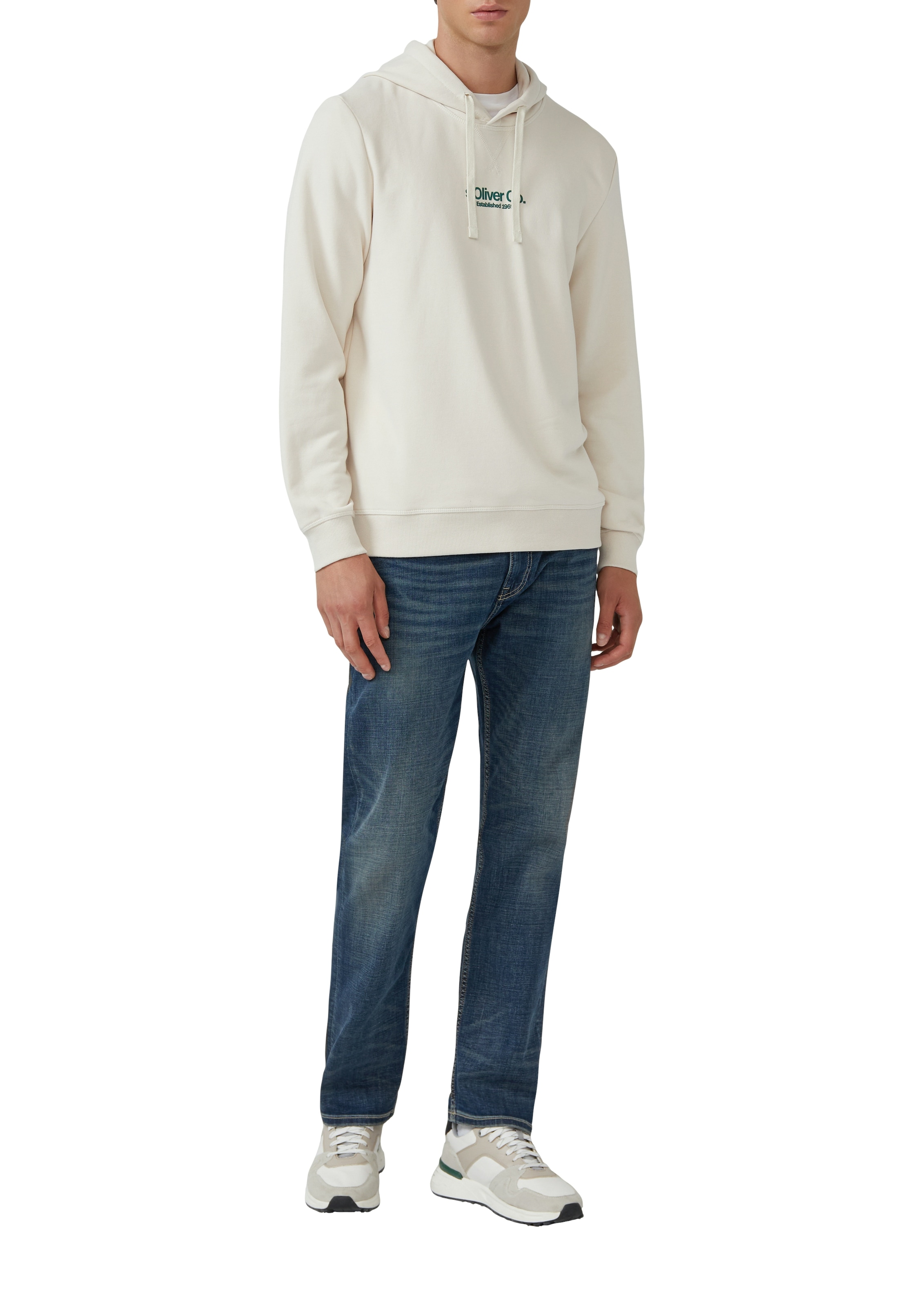 s.Oliver Hoodie , mit Logo Schriftzug
