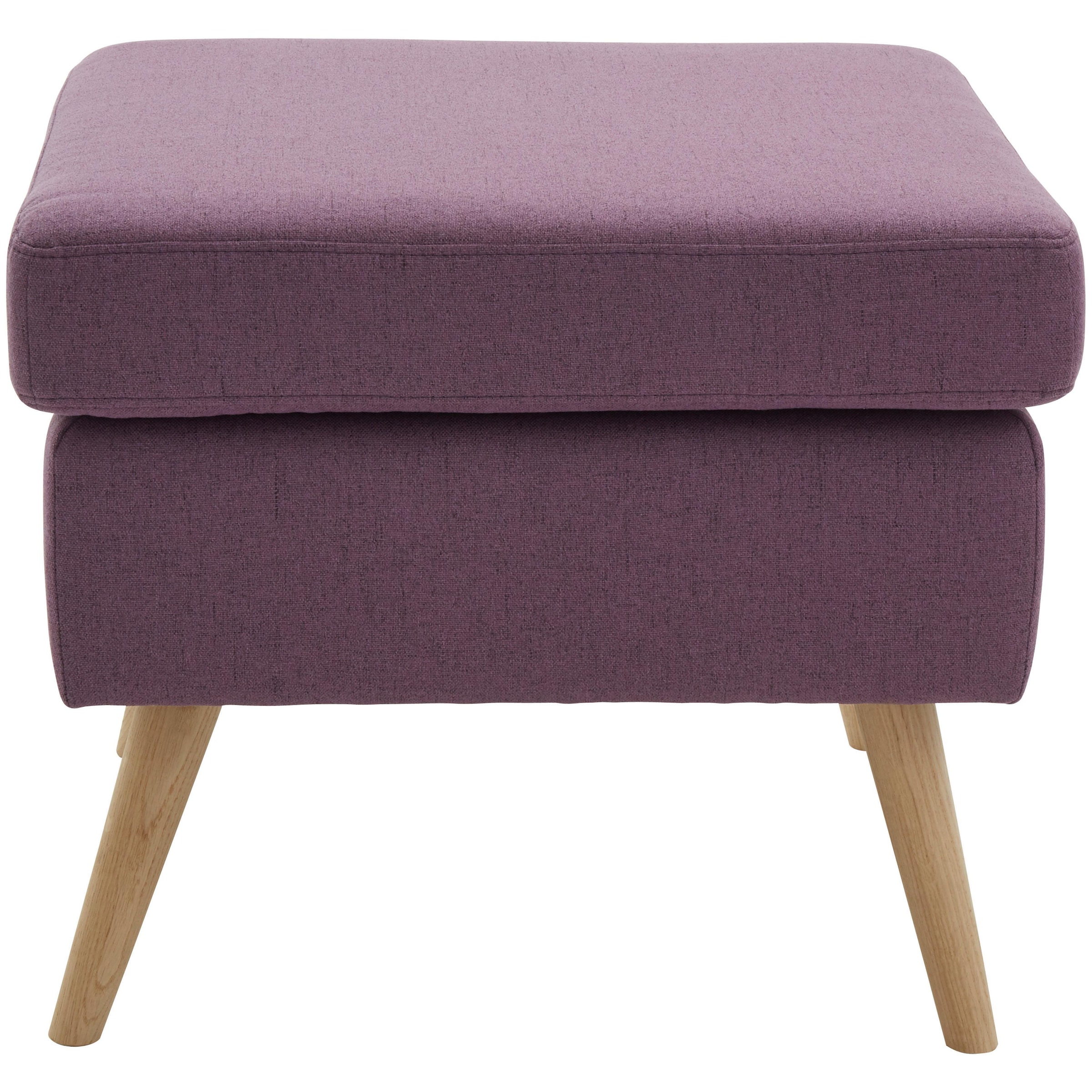 Home affaire Tabouret »Salla« Bezug auch in Luxus-Microfaser in Teddyfelloptik