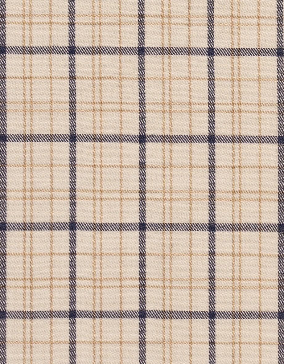 bugatti Chemise à manches longues »Modern Fit« kariert, Kent-Kragen, weicher Materialmix