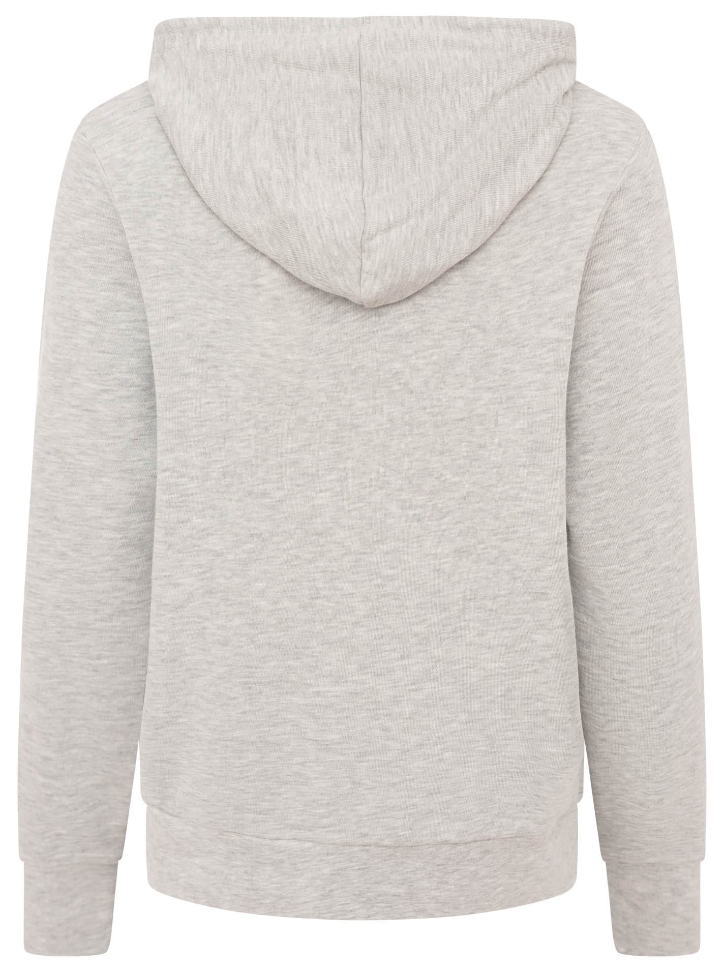 Zwillingsherz Sweat à capuche »"Feel Good Club"« Kapuze, zum Binden, Taschen, kleine Stickerei vorne