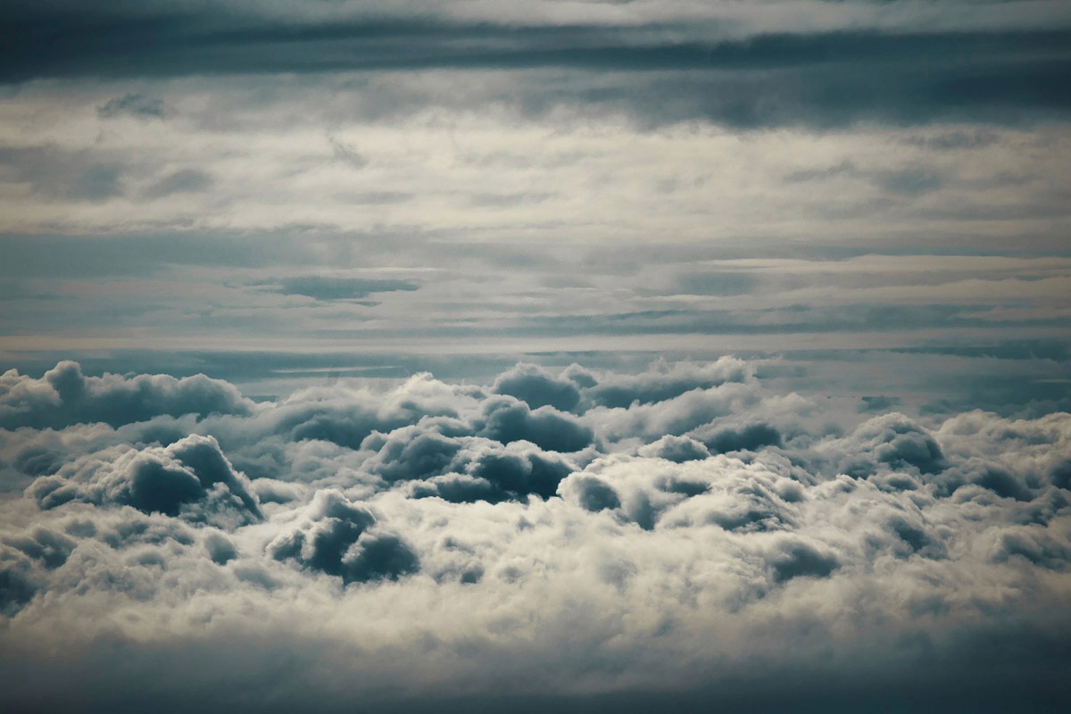 Papermoon Fototapete »Wolken«
