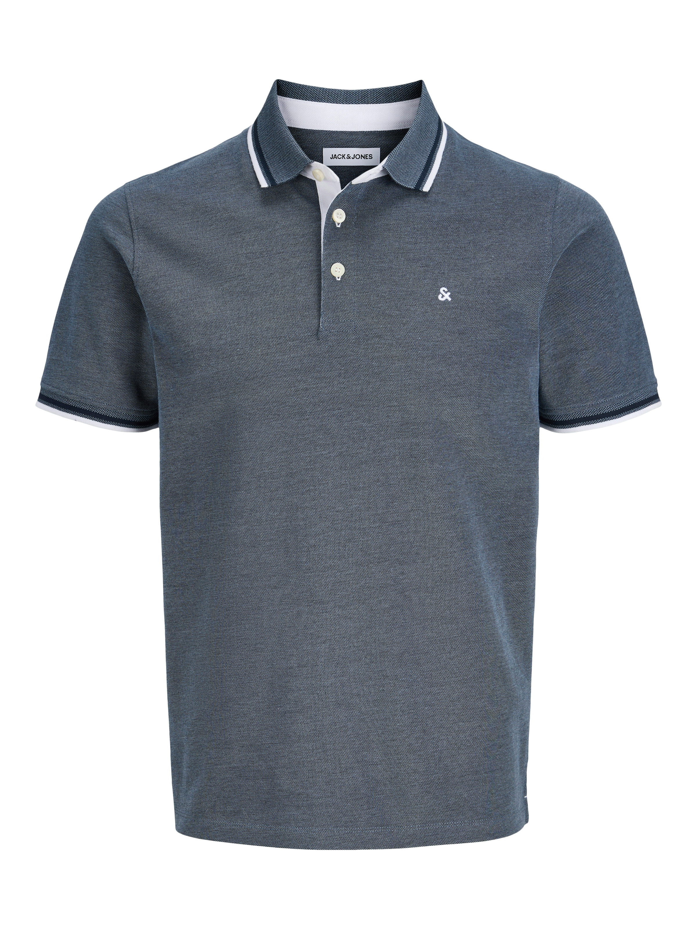 Jack & Jones PlusSize »JJEPAULOS POLO SS NOOS PLS« coton, coupe régulière