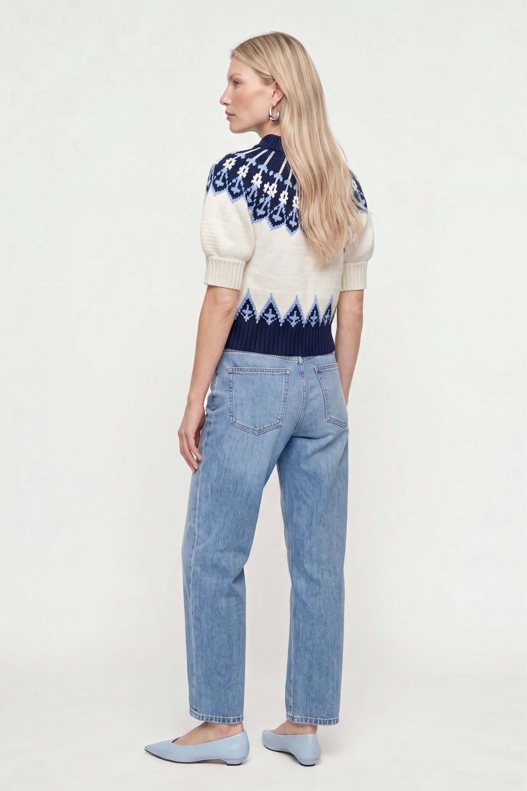 RICHROYAL Norwegerpullover Regular fit mit Strickbund