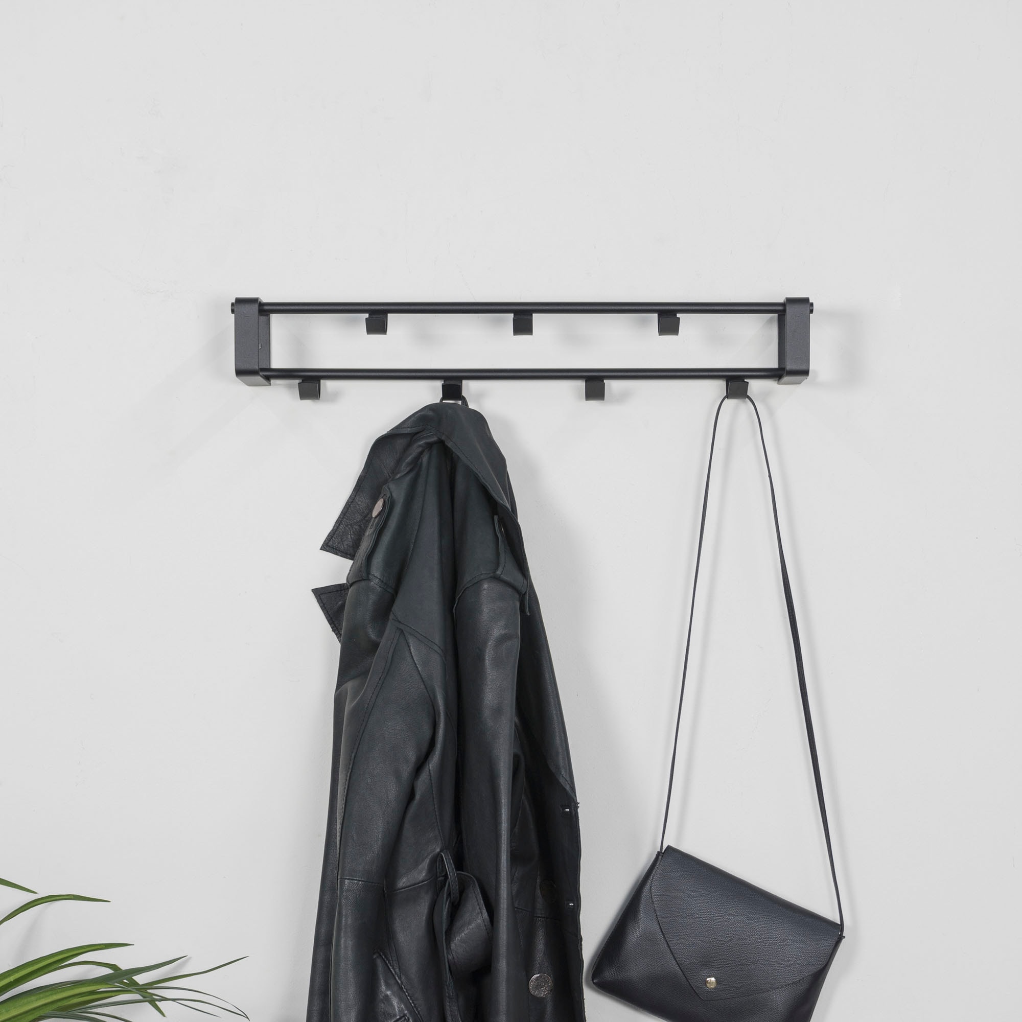 Spinder Design Garderobenhalter »Rex Garderobenhakenleiste« Metall, Breite 60 cm, 7 Haken