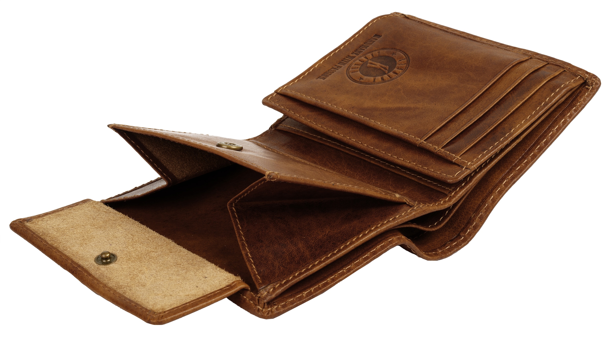 Klondike 1896 Geldbörse echt Leder