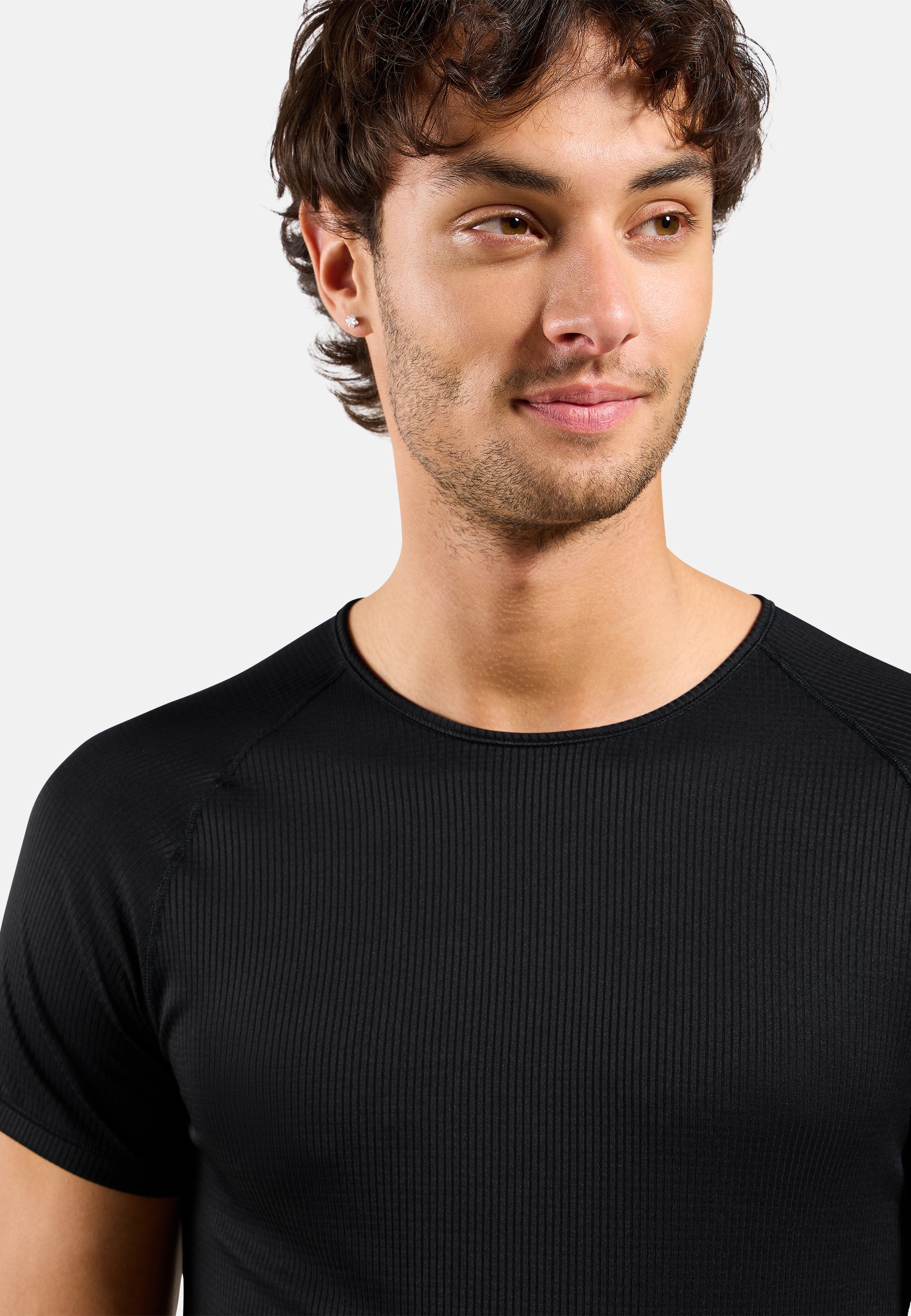 Odlo T-shirt fonctionnel »BL TOP crew neck s/s-ACTIVE LIGHT« avec encolure ronde, design à manches courtes, respirant