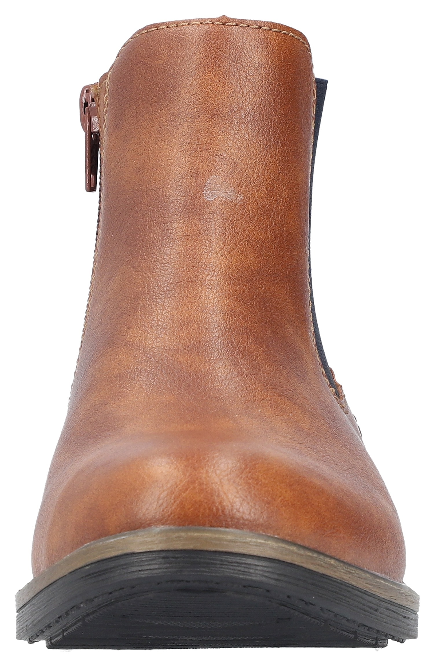 Rieker Chelseaboots  , Schlupfboots, Stiefelette, Blockabsatz, mit wärmendem Textilfutter