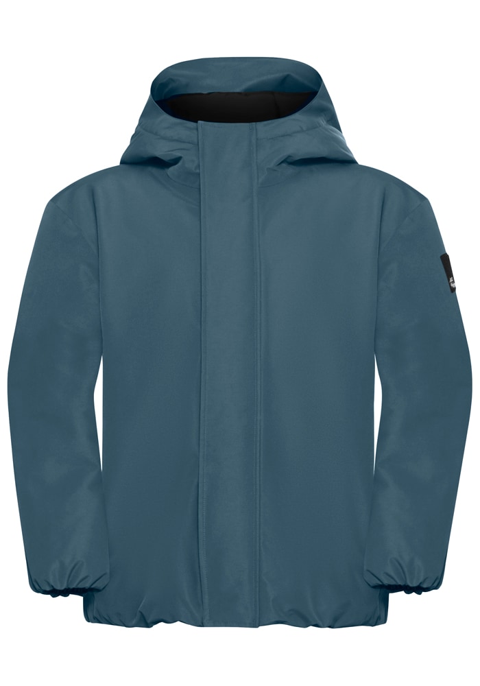 Jack Wolfskin Veste d'extérieur »TEEN INS JACKET K« avec capuche wasserdicht, atmungsaktiv, mit fest verbundener Kapuze, für Kinder