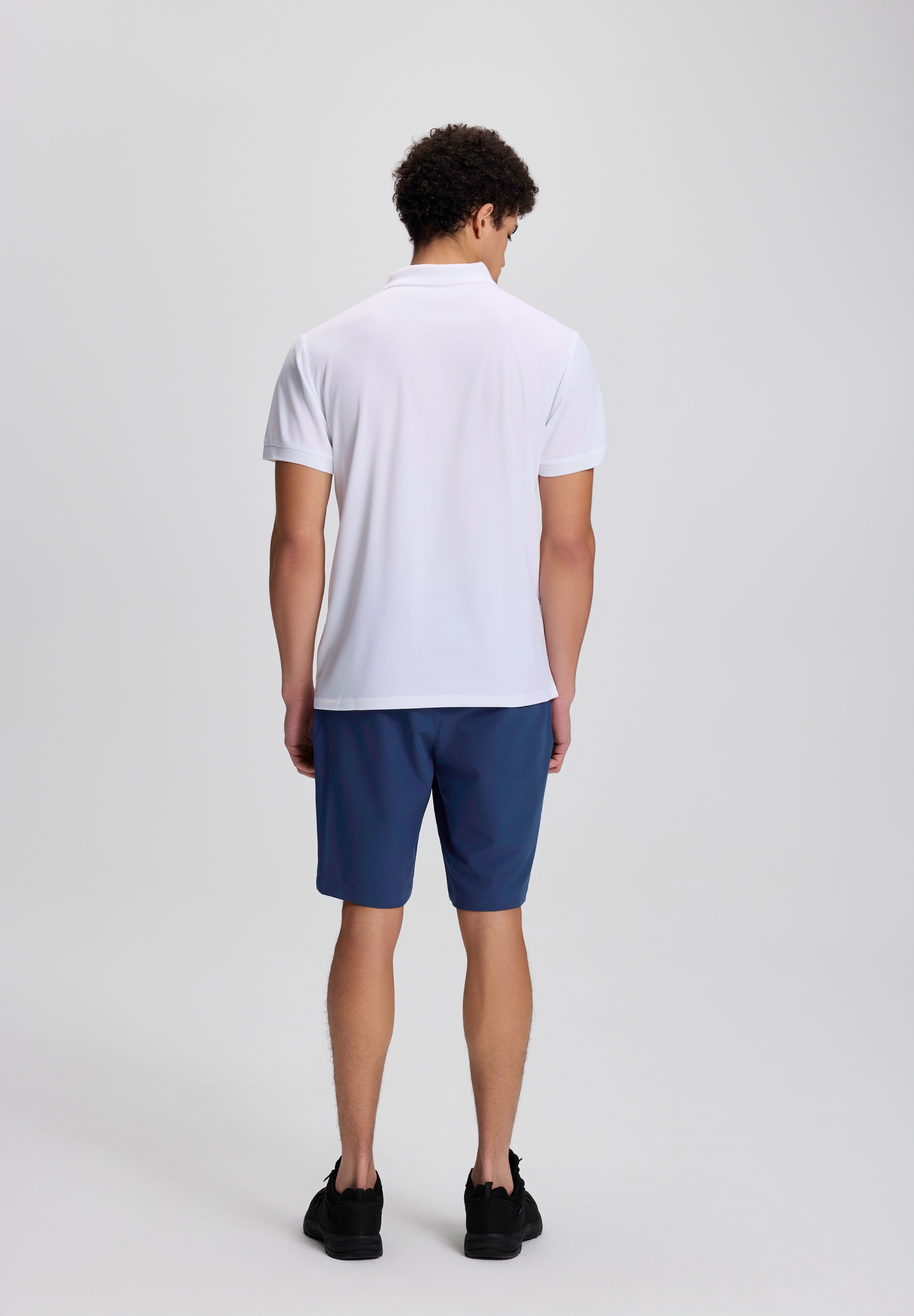 Icepeak Poloshirt »H POLOSHIRT BELLMONT« Kurzarm-Ausführung, mit Polokragen und Knopfleiste, unifarben
