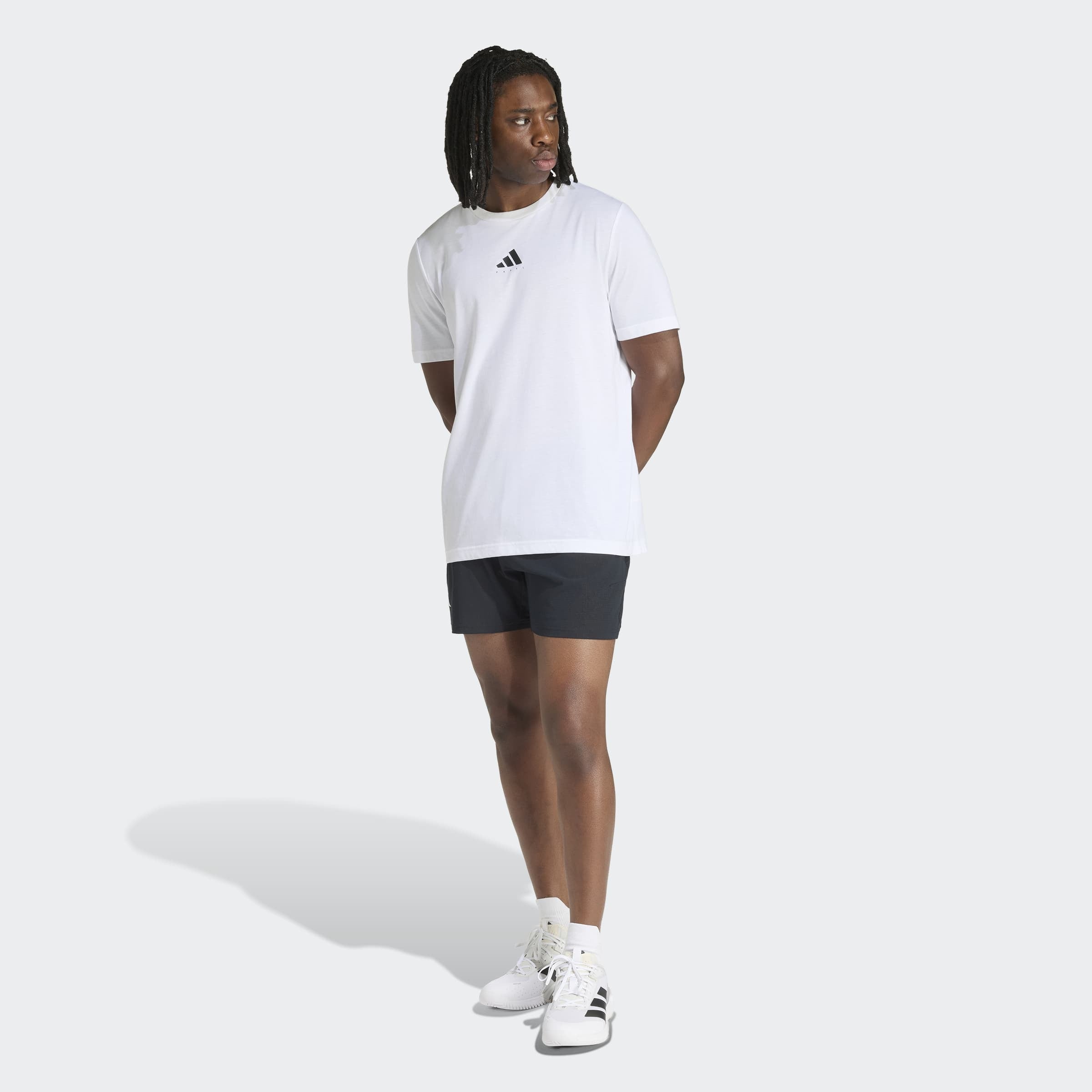 adidas Performance T-shirt »M PADEL CAT G T« avec col rond, sans fermeture, en polyester