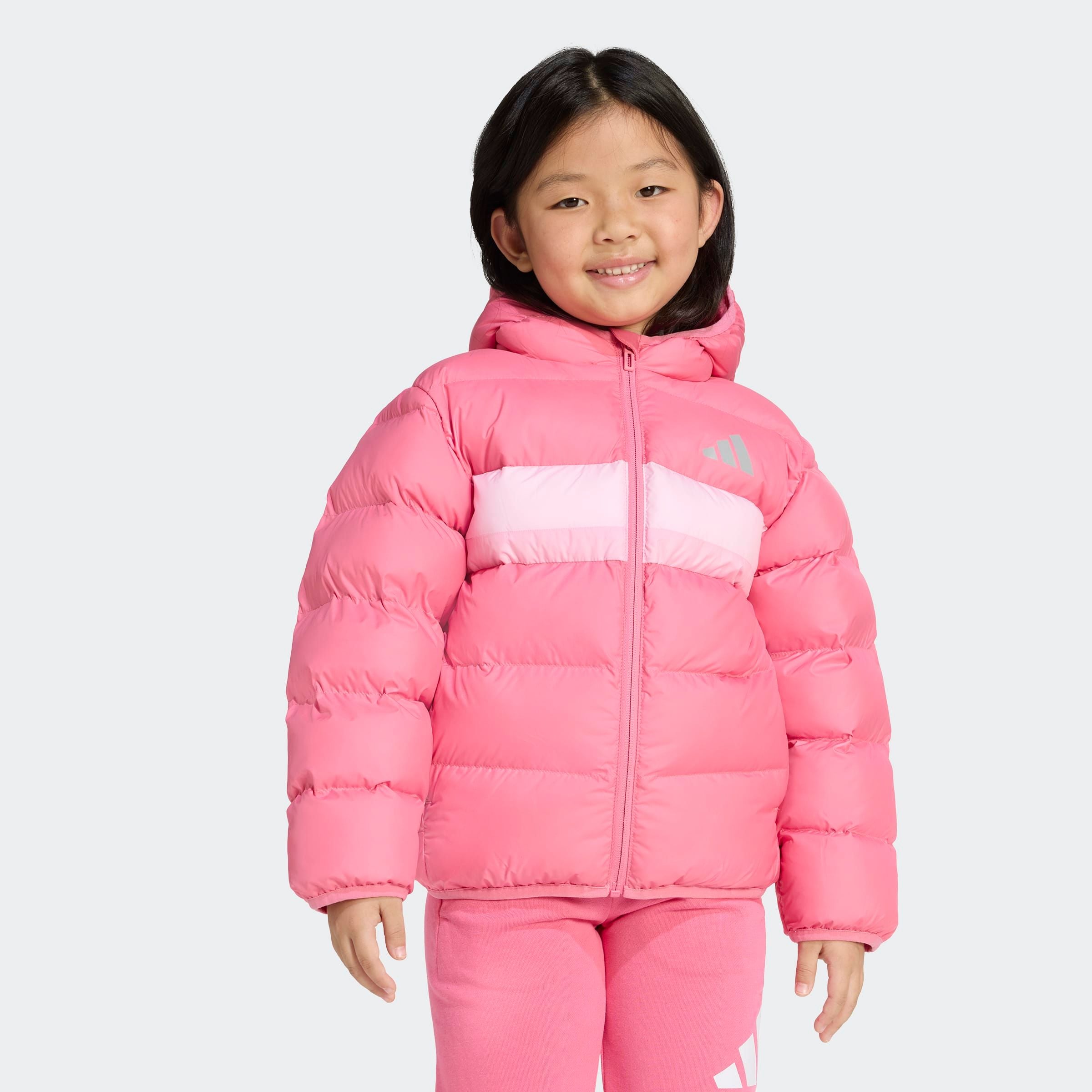 adidas Sportswear Steppjacke »KUNSTDAUNEN KINDER« für Kinder, mit Reissverschluss