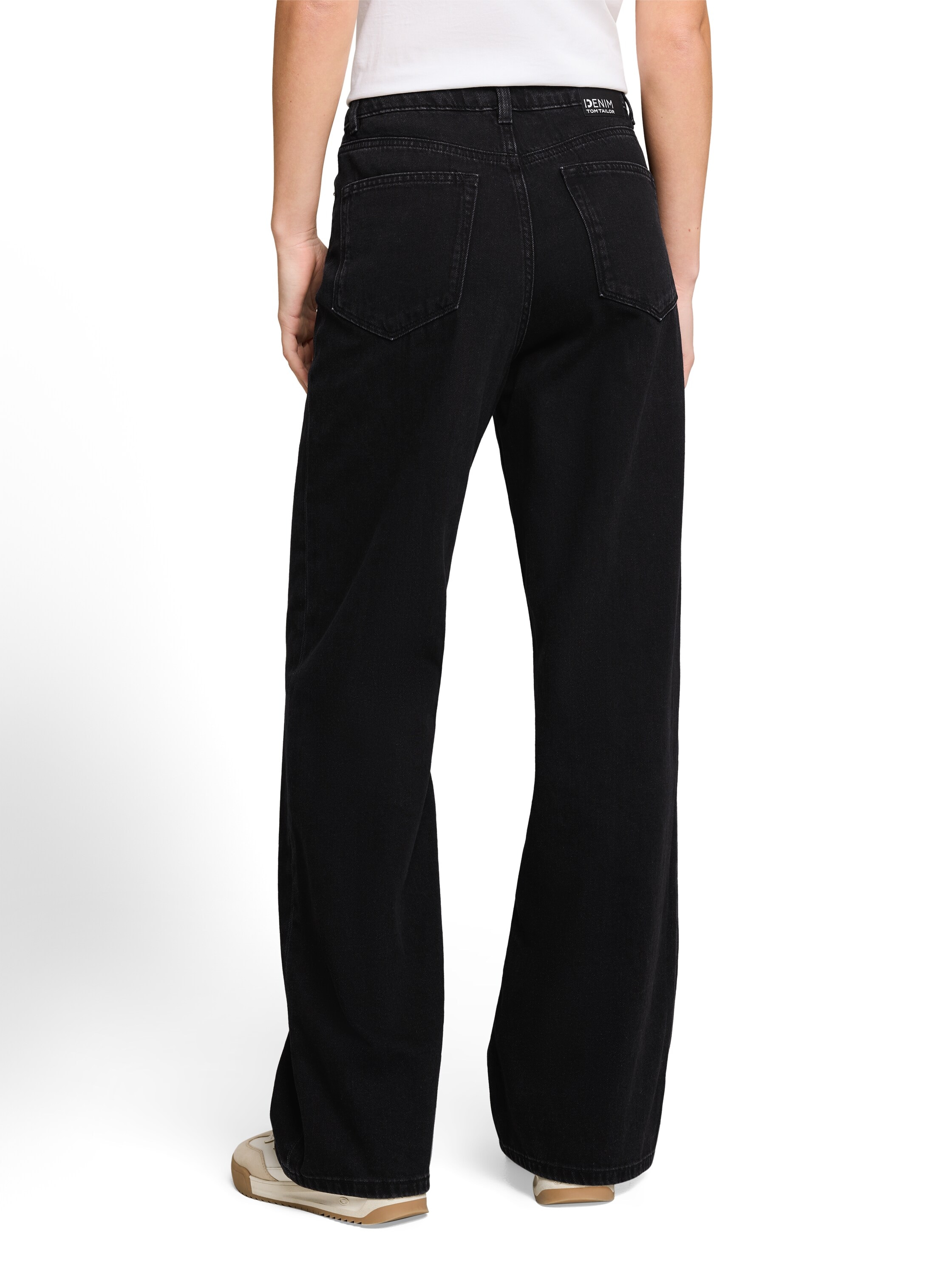 TOM TAILOR Denim Jeans à 5 poches »Style LINOU« avec jambe large