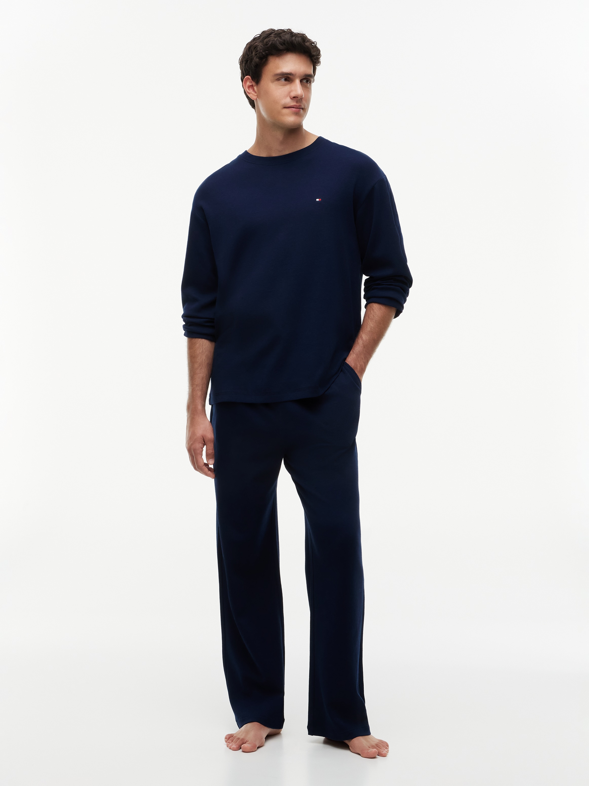 Tommy Hilfiger Underwear Combinaison de détente »LONGSLEEVE WAFFLE SET«
