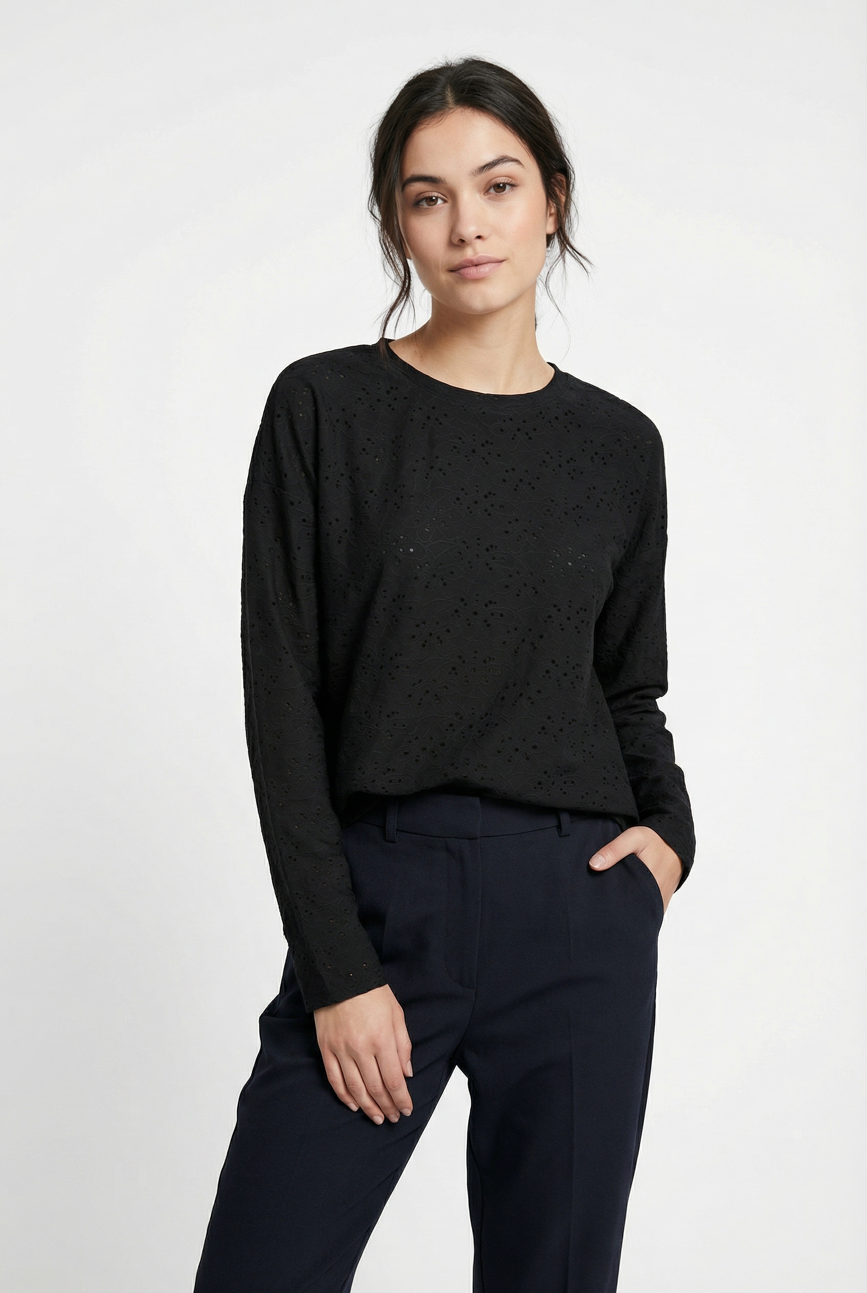 ONLY Langarmshirt »ONLSMILLA LIFE L/S TOP JRS«