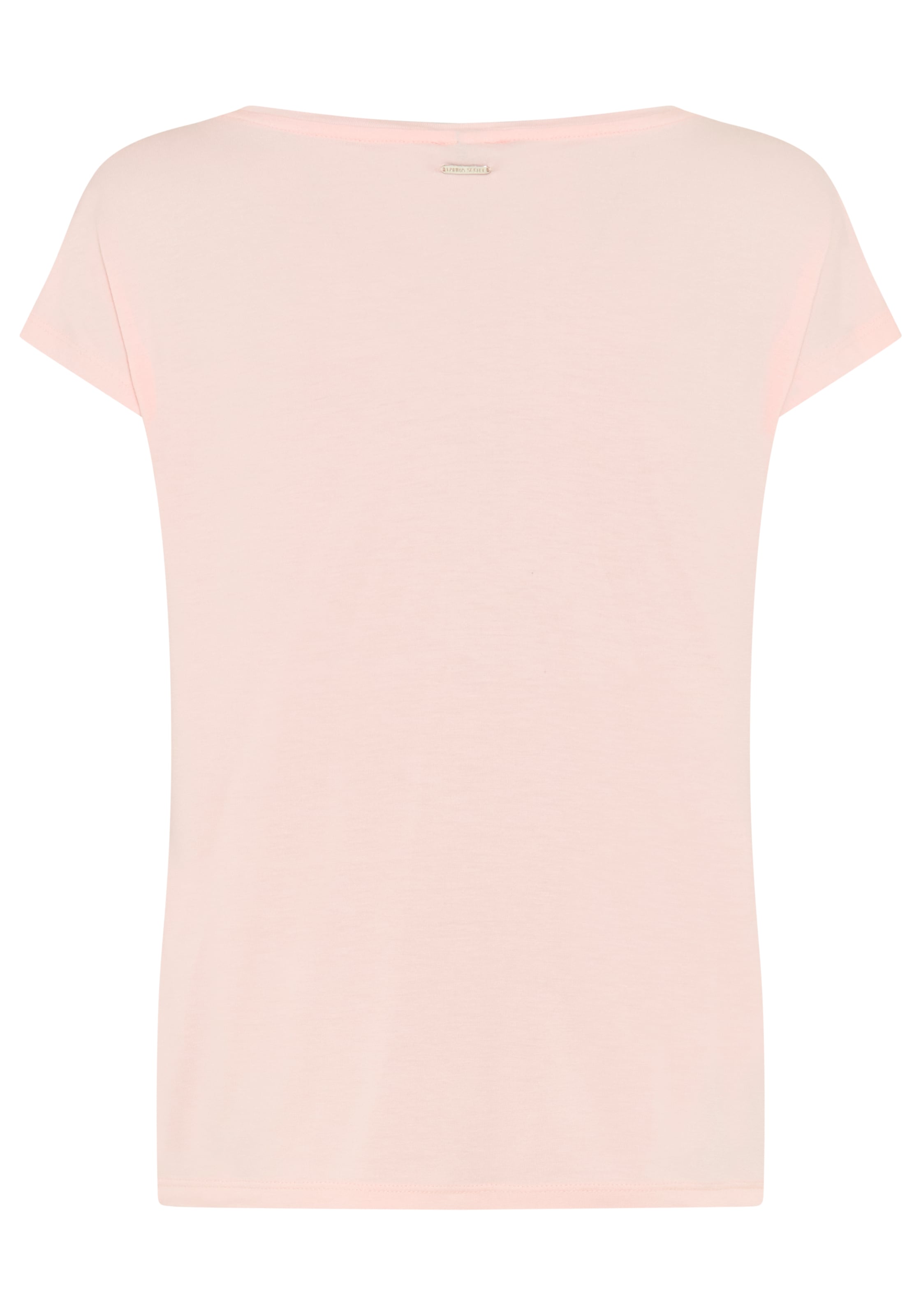 Laura Scott Chemisier à chemise »im Materialmix mit Satin, verschiedene Muster für jeden Geschmack,« style féminin, col rond, coupe ample