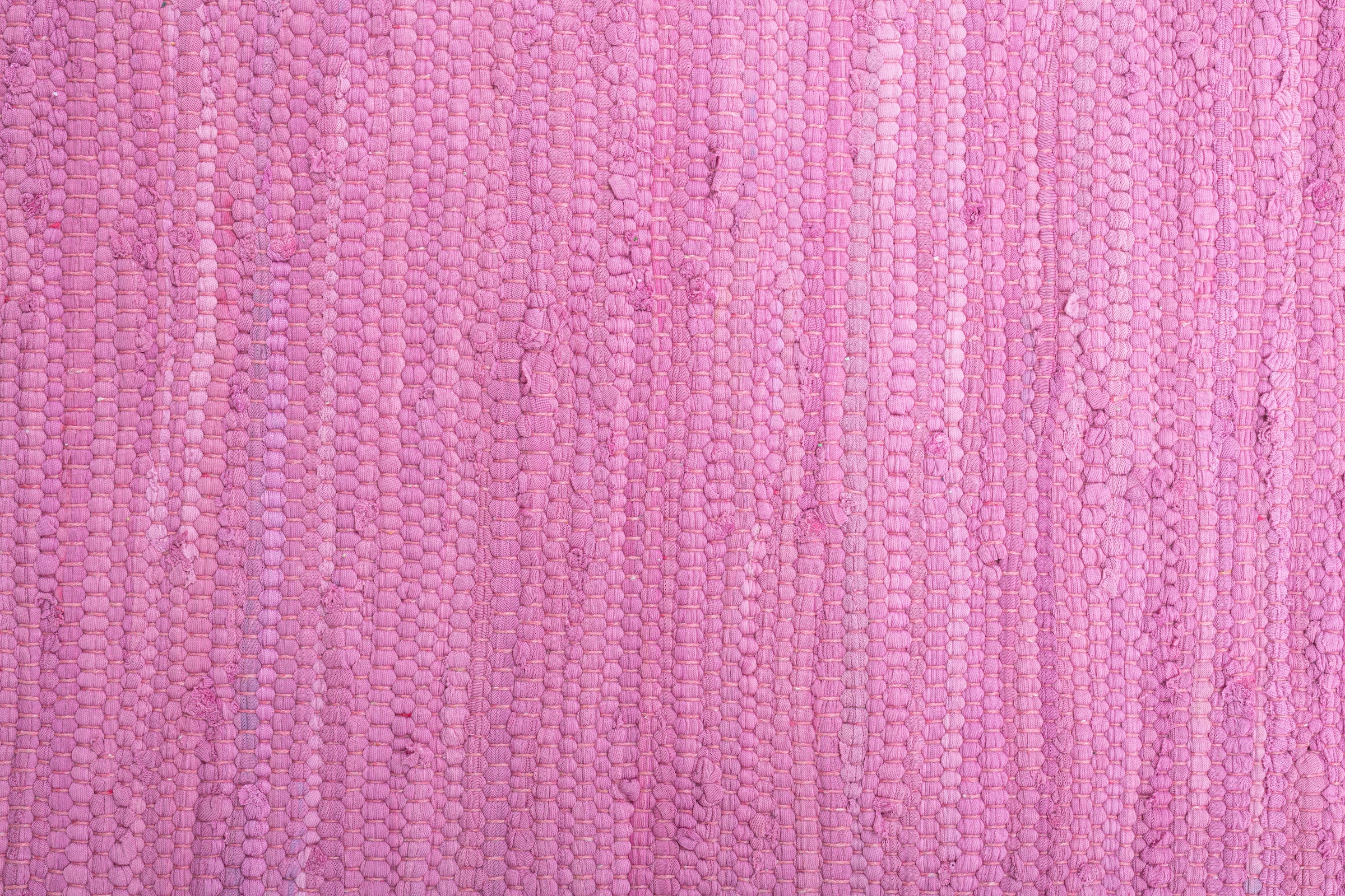 GOODproduct Tapis »Cadis« Rectangulaire 5 mm Höhe tapis réversible, avec franges, couleurs unies, tissé main, coton pur