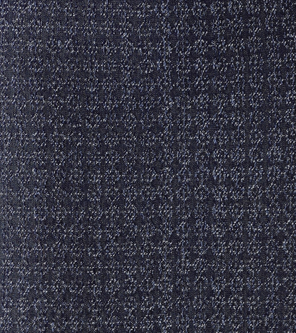 Aniston CASUAL Minijupe en denim jacquard structuré - NOUVELLE COLLECTION