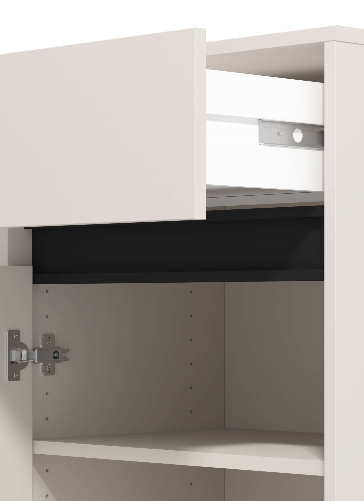 Home affaire Schuhkommode »Arran, Schuhregal, Schuhschrank« zwei Regale und eine Schublade. Gesamtbreite 54,5 cm