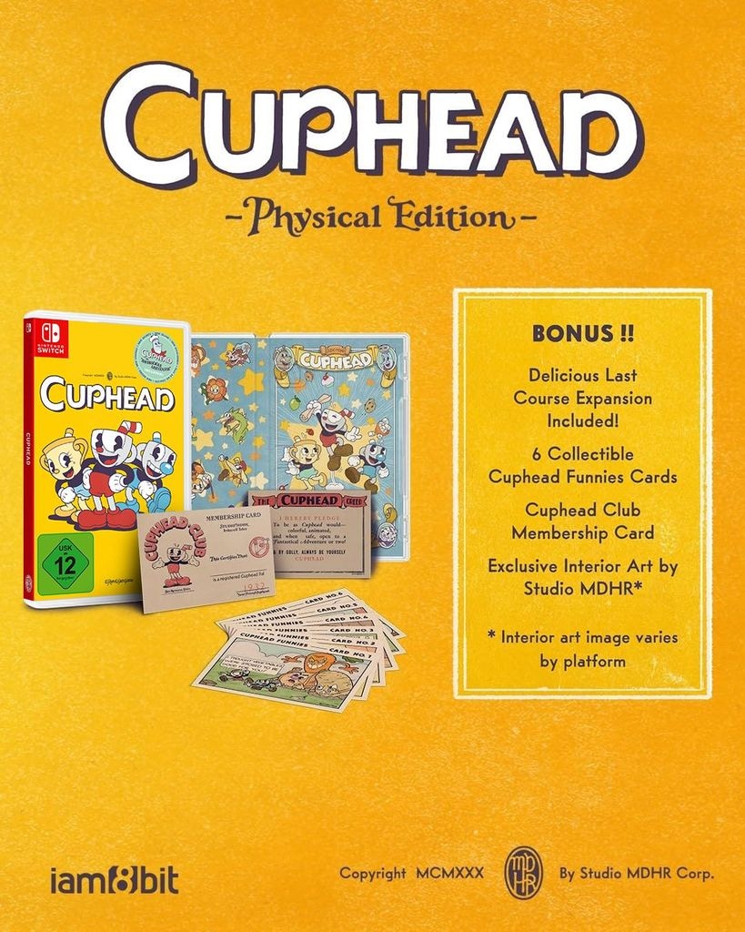 PM Studios Spielesoftware »Cuphead« Nintendo Switch