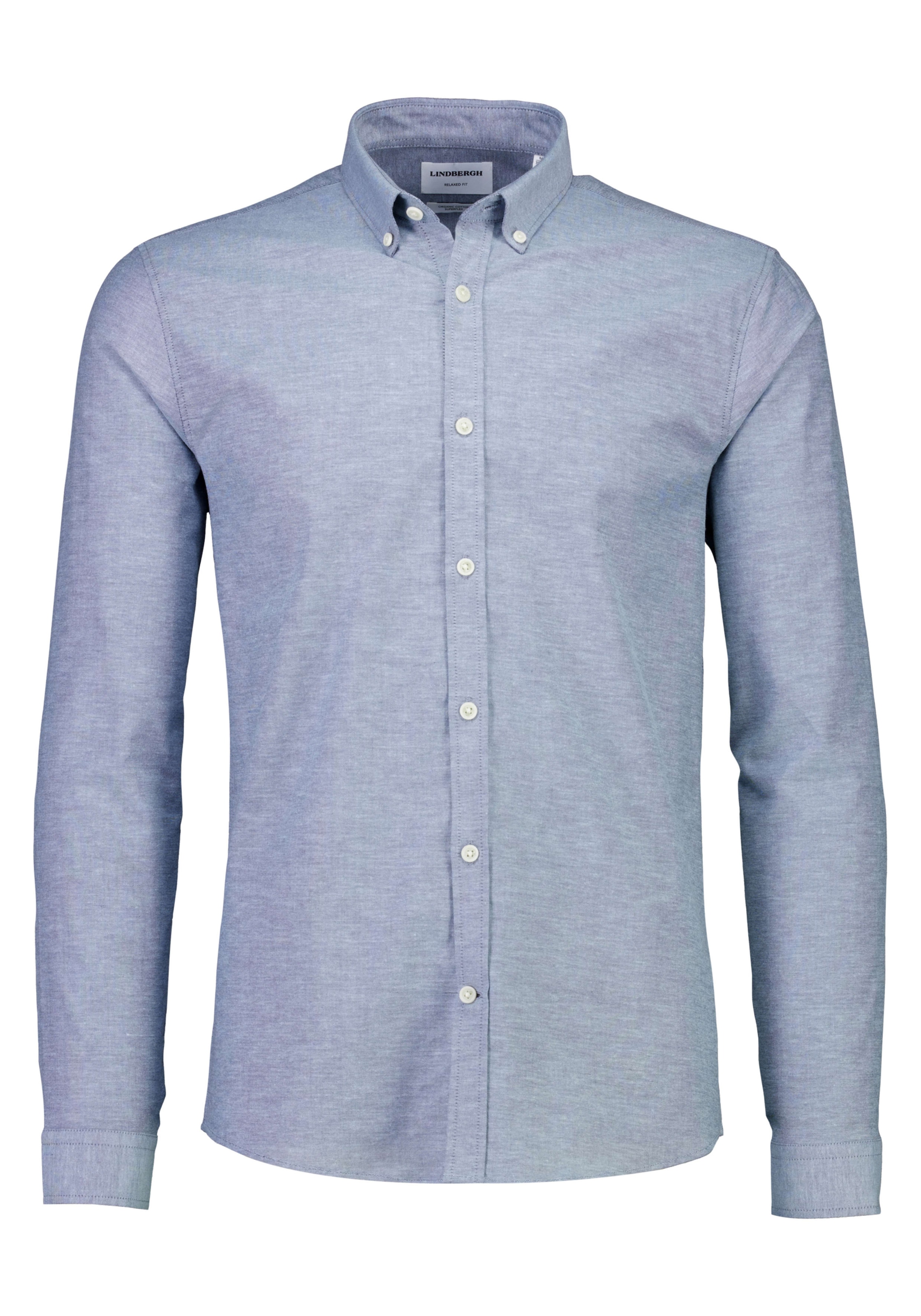 LINDBERGH Chemise à manches longues mit Button-Down-Kragen