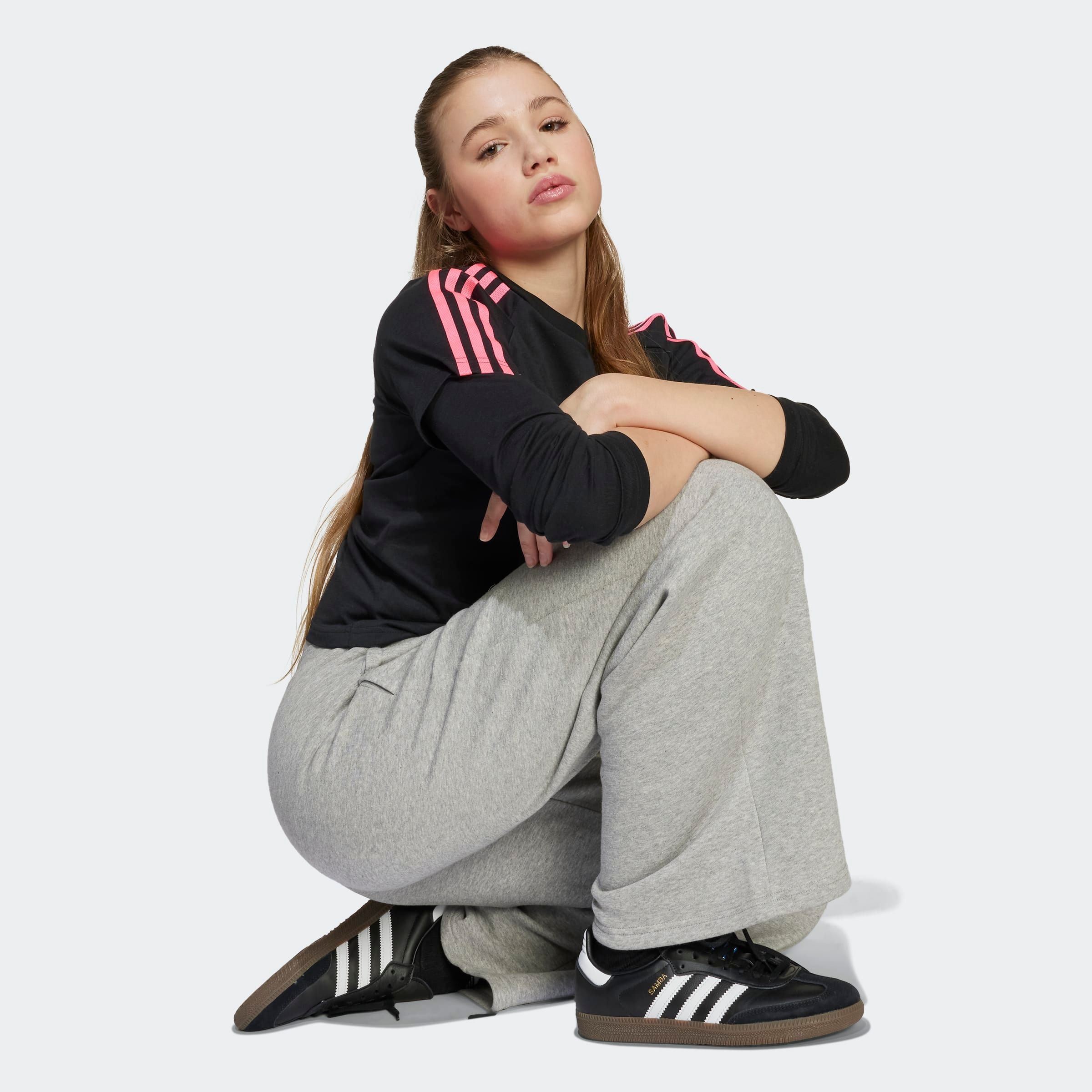 adidas Originals Pantalon de sport », WEITES BEIN«  für Kinder und Teens, lockerer Schnitt, mit Kordelverschluss