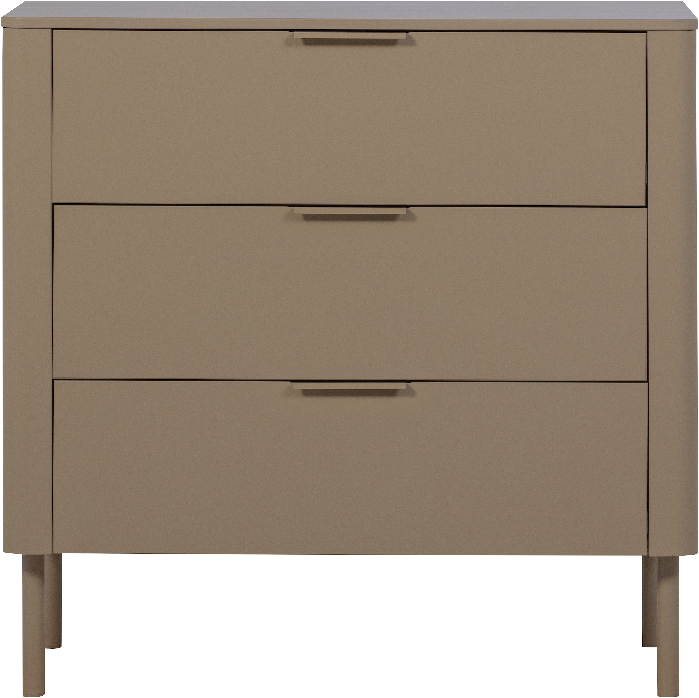 WOOOD Sideboard »Gunnar FSC®-Mix Massivkiefer mit Dämpfung Funktion, 94 x 52 x 93 cm« Abgerundete Ecken, Tragkraft 15 kg pro Schublade, einfach zu montieren