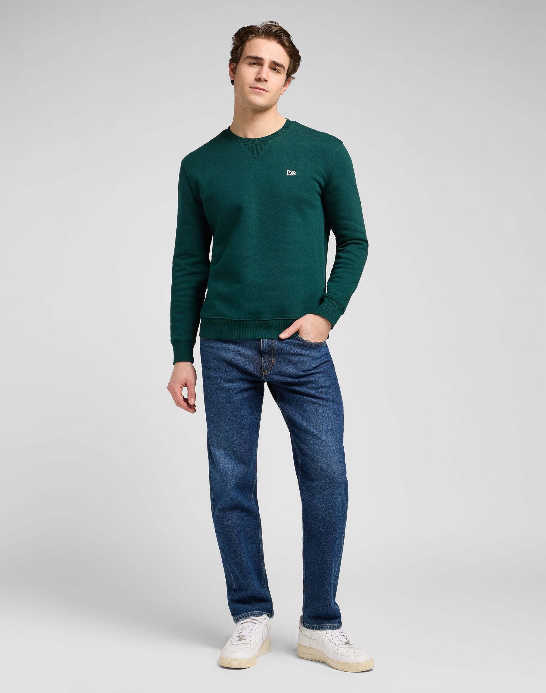 Lee® Sweatshirt »Lee Sweatshirt Patch Crew Sws«
