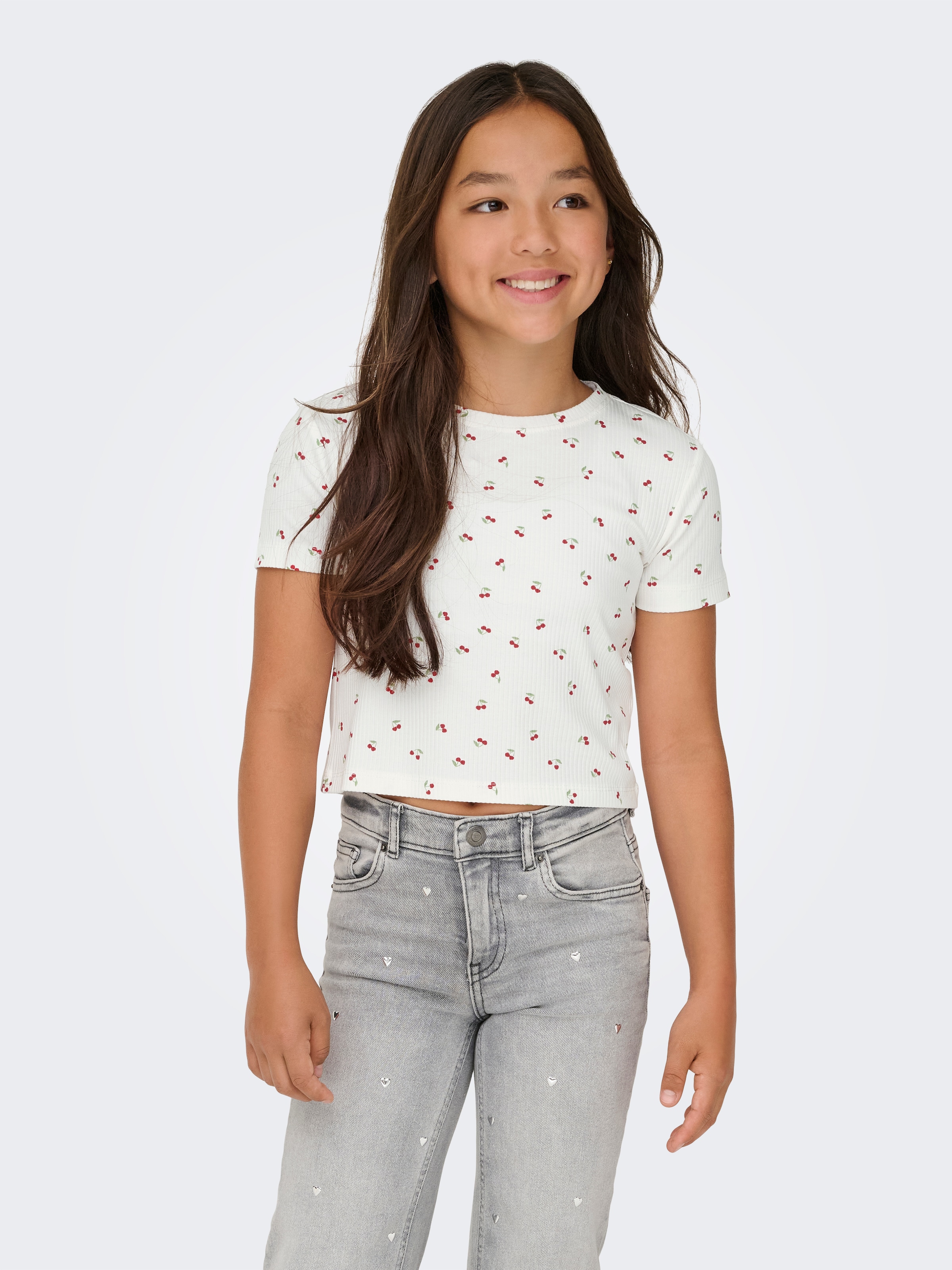 KIDS ONLY T-Shirt »KOGBELLA LIFE SHORT AOP S/S TOP JRS NOOS«