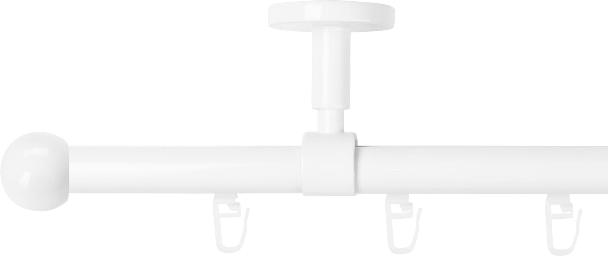 SN DECO GROUP Tringle à rideaux »Gardinenstange Innenlauf Strassburg Ø 19 mm, 1-läufig, Fixmass« Ø 19 mm Fixmass;kürzbar