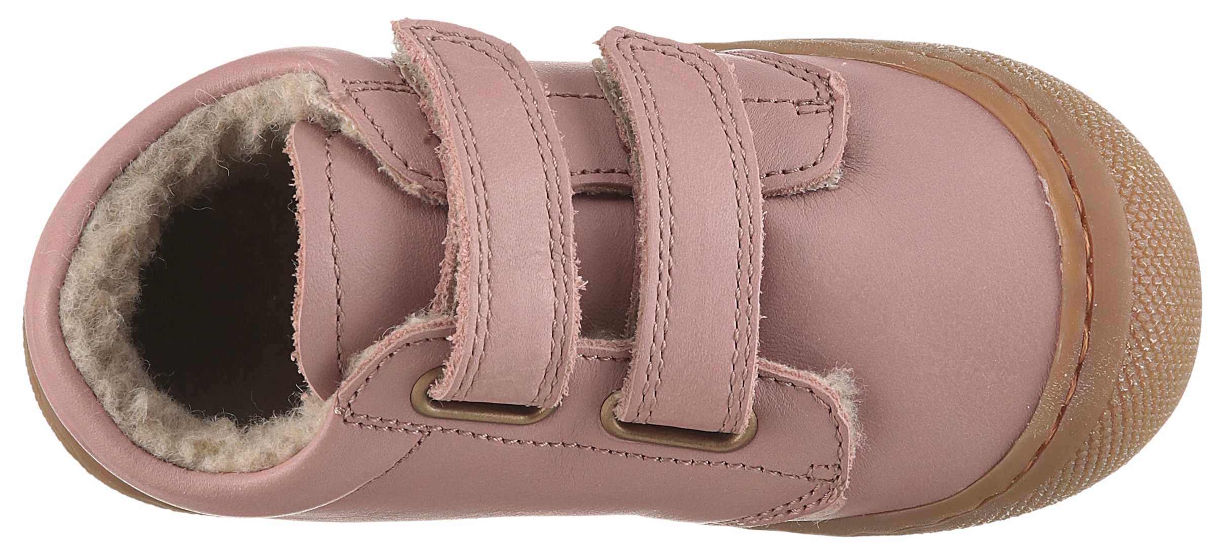Naturino Lauflernschuh »Cocoon Wide«  Barfussschuh, Klettschuh in weiter Form, Grössenschablone zum Download