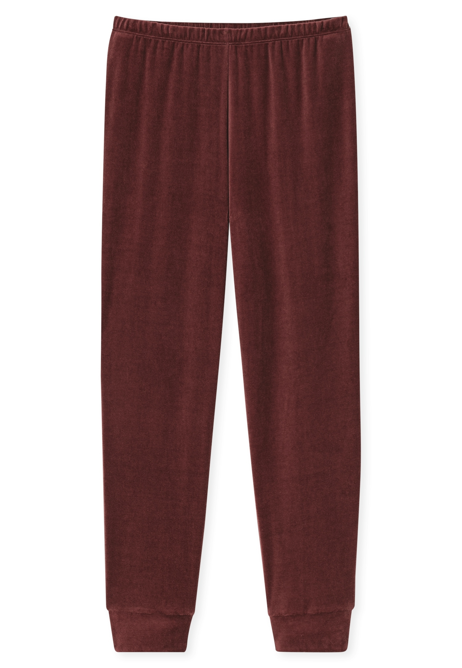 Schiesser Pyjama »Comfort Nightwear« Baumwollmischung, Rundhals-Ausschnitt, langärmelig, Velour-Qualität