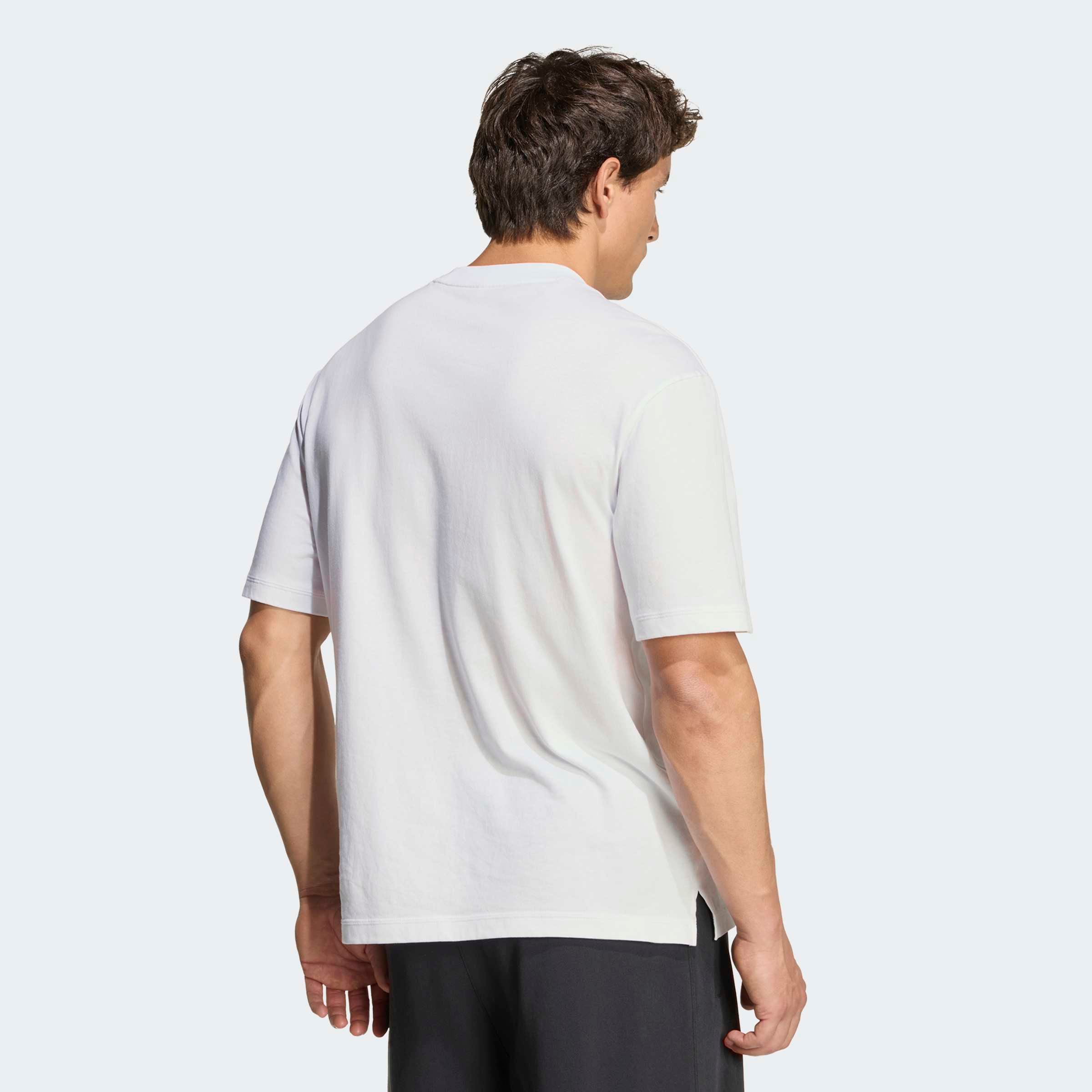 adidas Performance T-shirt de course »ADI365 RUNNING COMMUNITY« pour adultes, sans fermeture, en coton, col rond