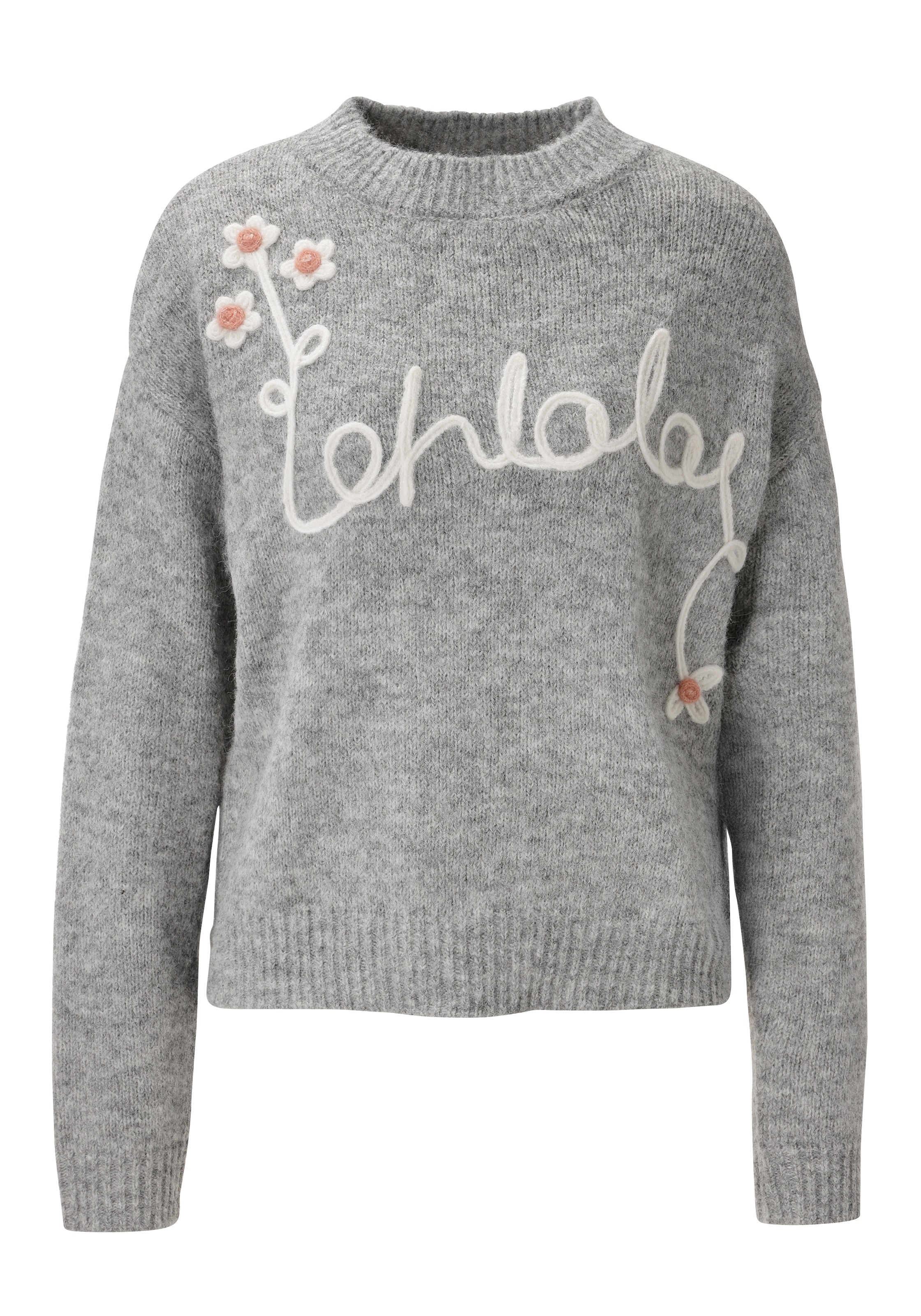 Aniston CASUAL Pull en tricot avec applications en cordelette - NOUVELLE COLLECTION