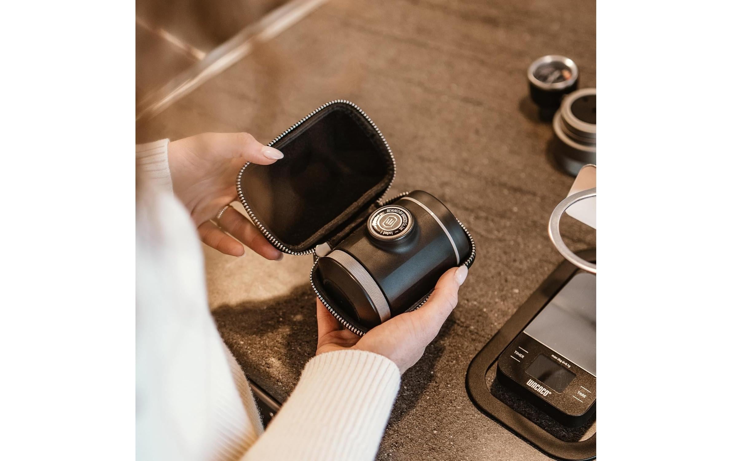 Wacaco Machine à café de voyage »Picopresso Nespresso Kapseln« Material: Aluminium, Edelstahl