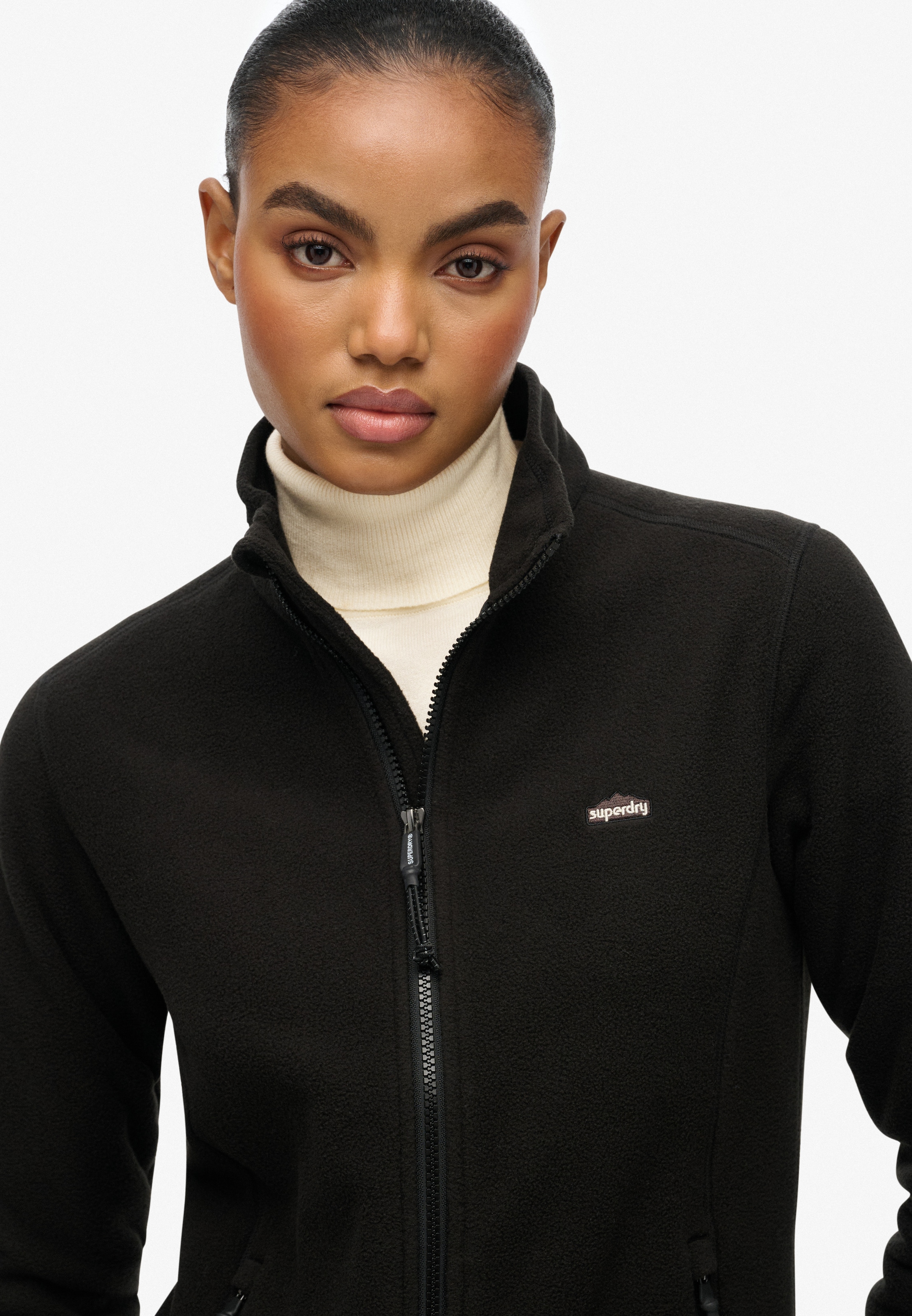 Superdry Veste polaire »POLAR FLEECE FULL ZIP« ohne Kapuze