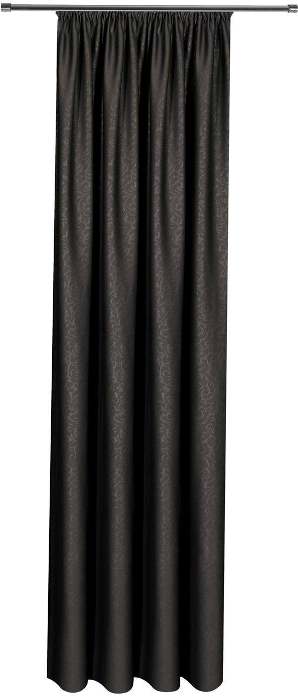 Gerster Vorhang »Kira« Schlaufen 1 Stk. tlg. HxB: 245x140, Deko Schlaufenschal mit Prägedruck