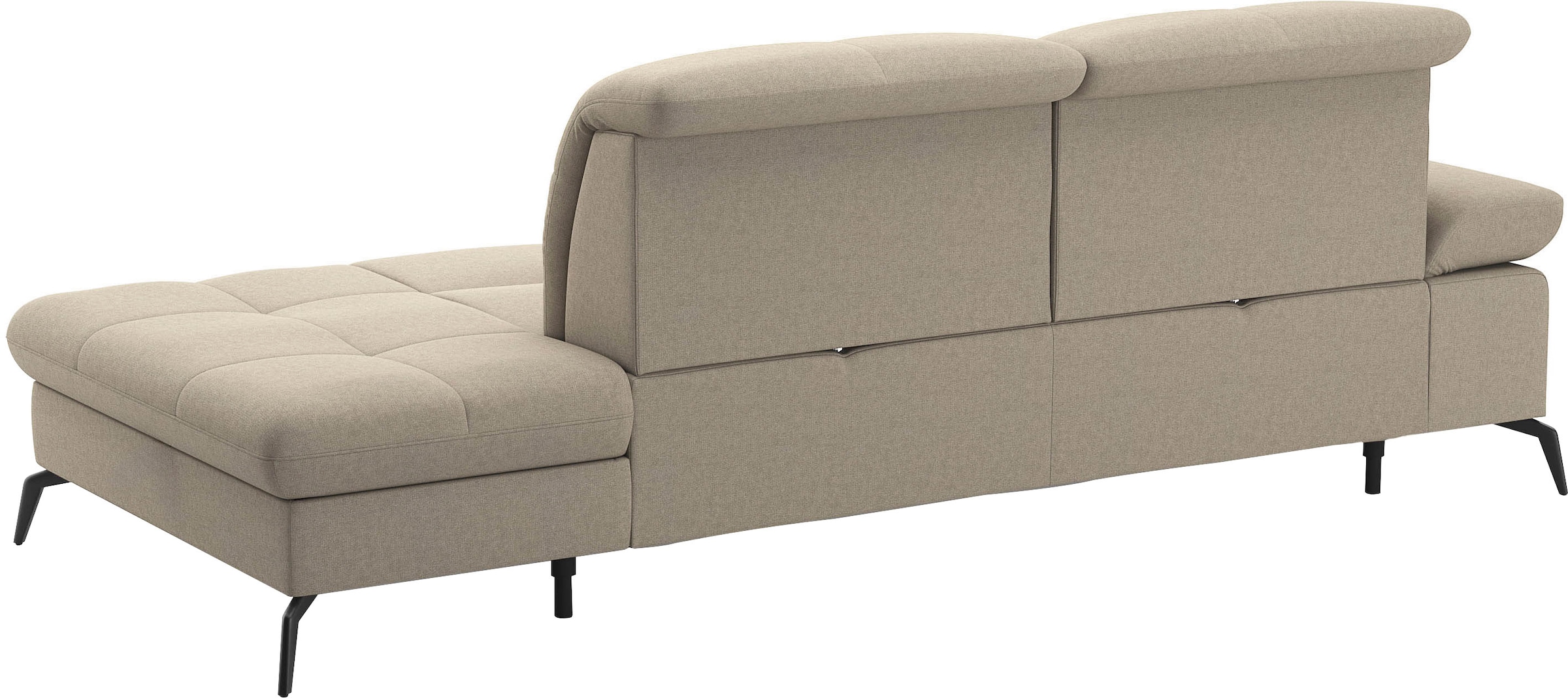 sit&more Récamière »Amica, inkl. Sitztiefenverstellung und Armteilverstellung« wahlweise mit Kopfteilverstellung und Stauraum