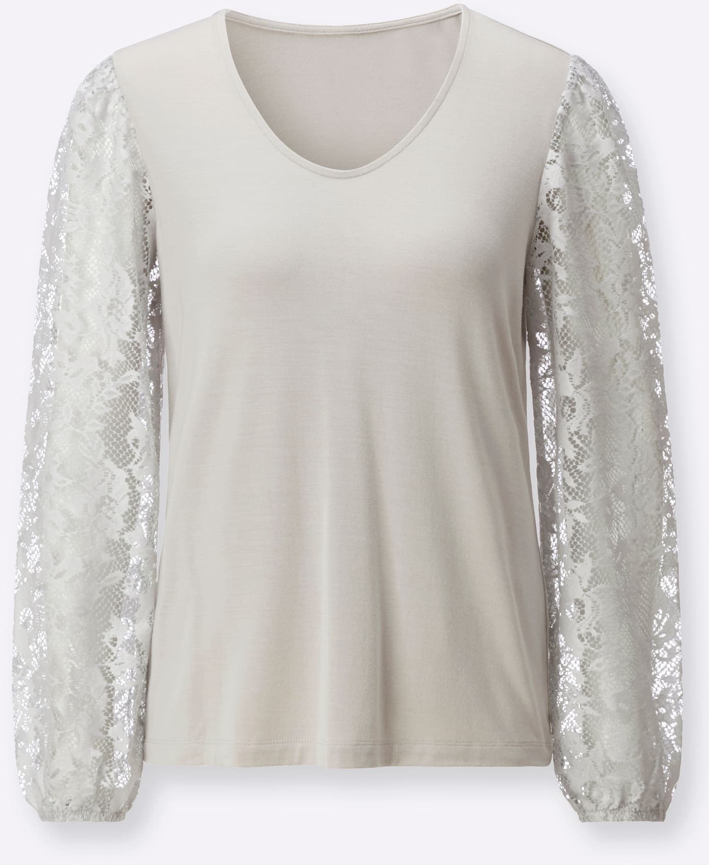 creation L T-shirt à manches longues »Lyocell-Shirt« 1 pièces