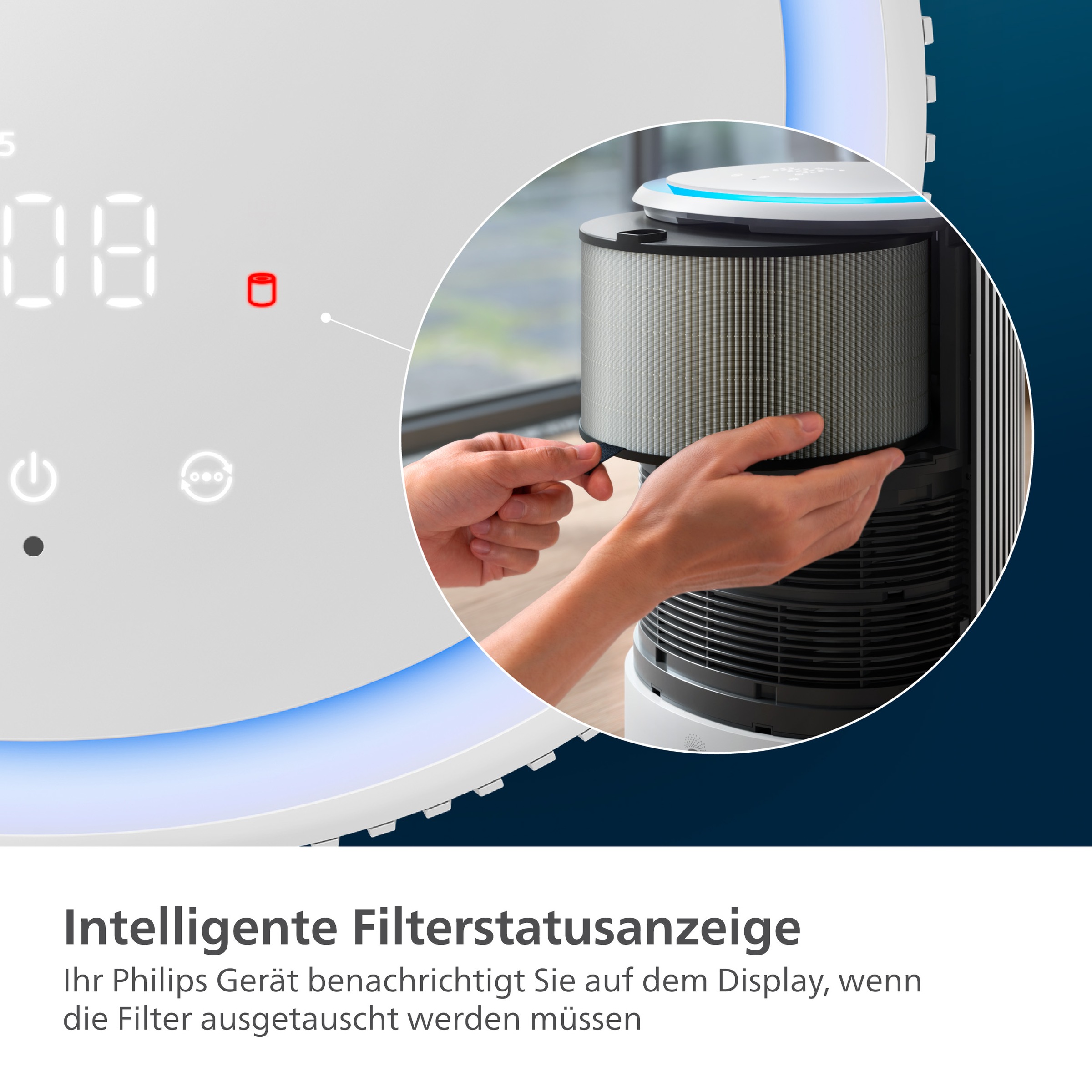 Philips Filtre de rechange »FY3400/30 HEPA NanoProtect Filter« 1 tlg. bis zu 1 Jahr verwendbar, 1 Filter im Lieferumfang